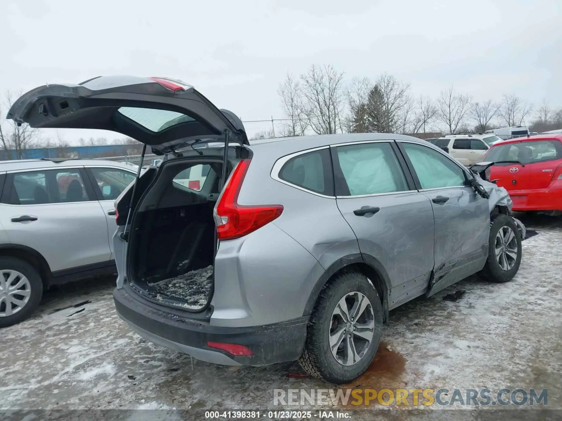 4 fotografías del automóvil dañado 2HKRW5H39KH414515 HONDA CR-V 2019