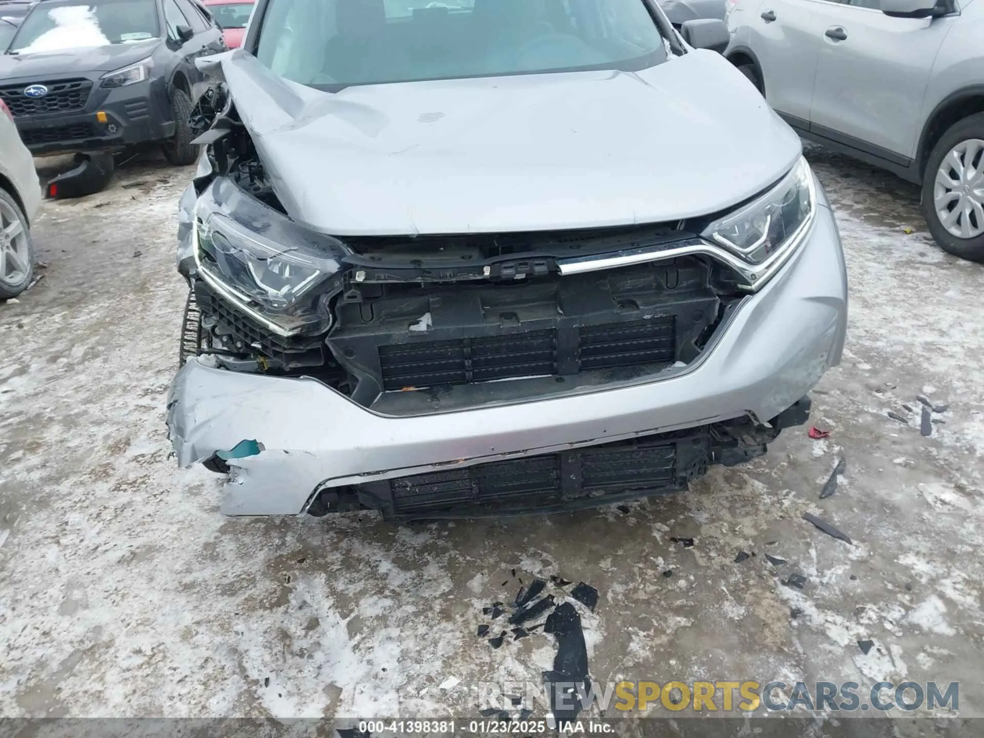 6 fotografías del automóvil dañado 2HKRW5H39KH414515 HONDA CR-V 2019