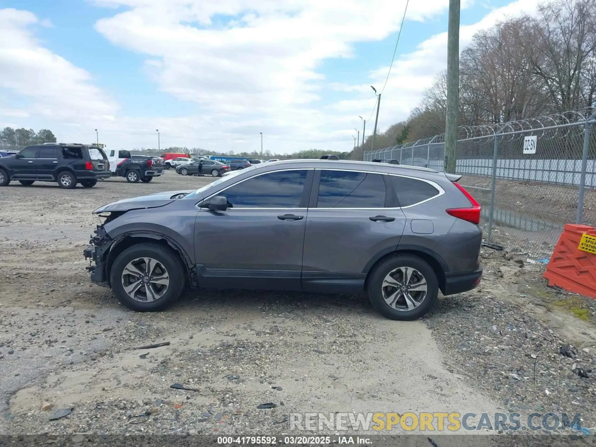 15 fotografías del automóvil dañado 2HKRW6H30KH208392 HONDA CR-V 2019