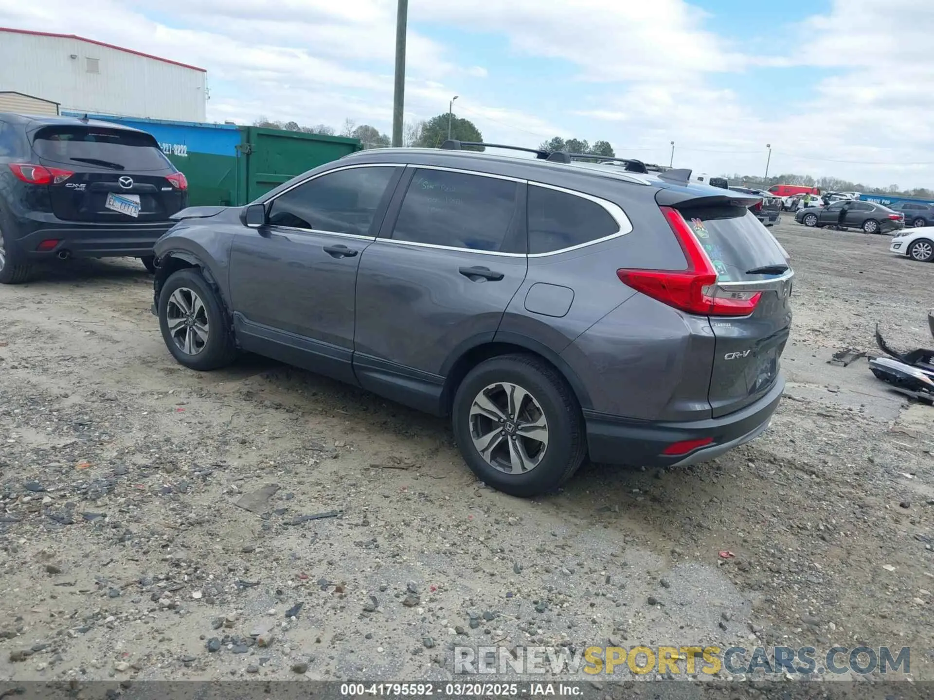 3 fotografías del automóvil dañado 2HKRW6H30KH208392 HONDA CR-V 2019
