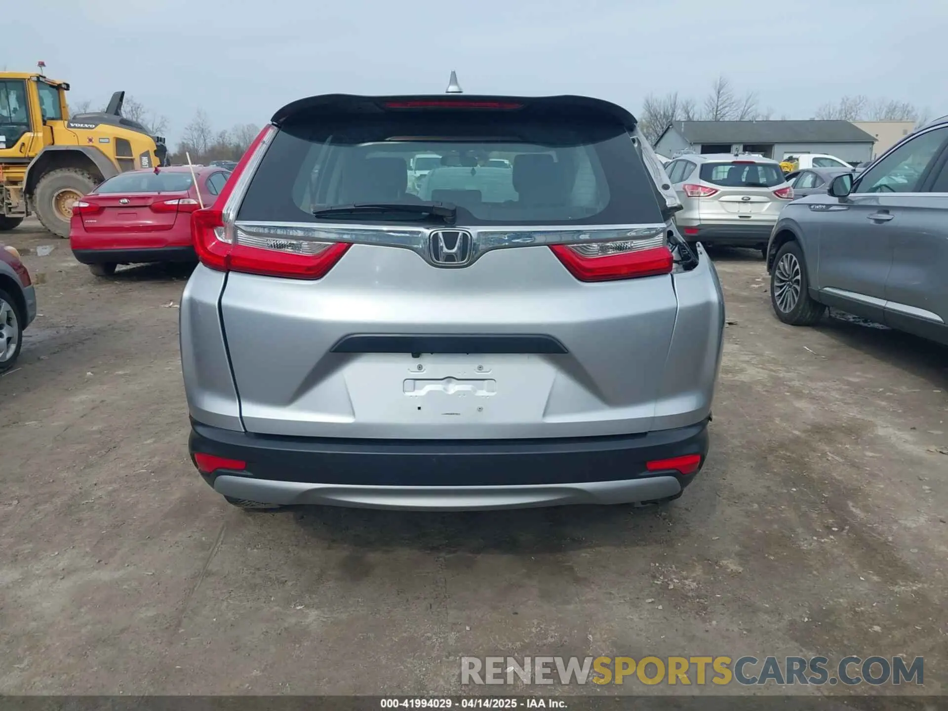 17 fotografías del automóvil dañado 2HKRW6H30KH219554 HONDA CR-V 2019