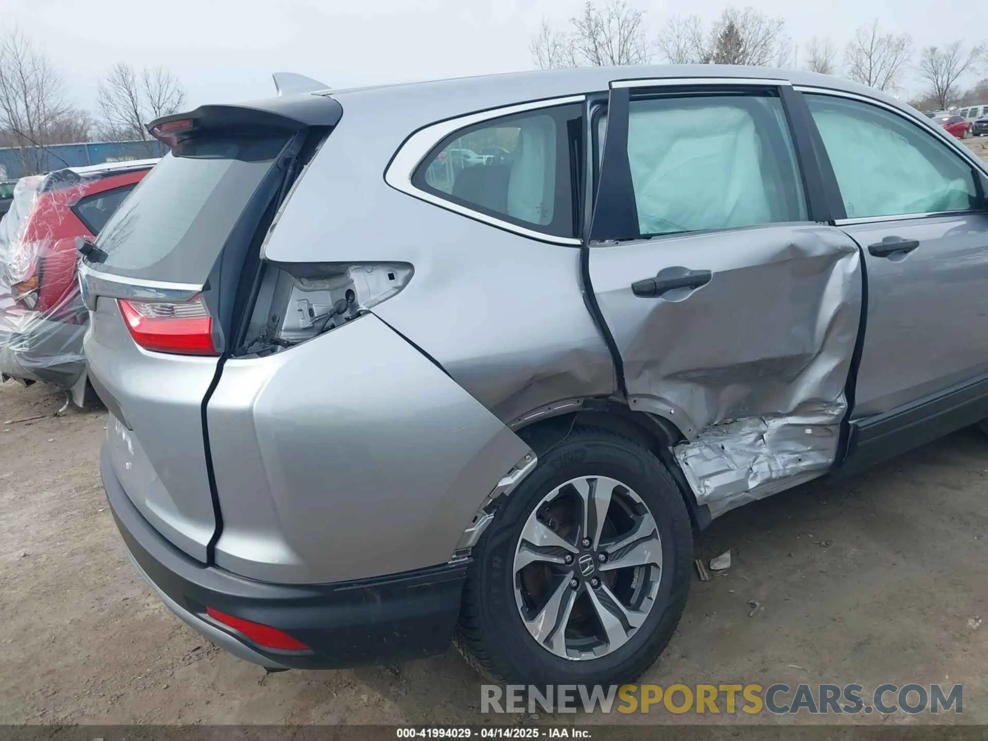 6 fotografías del automóvil dañado 2HKRW6H30KH219554 HONDA CR-V 2019