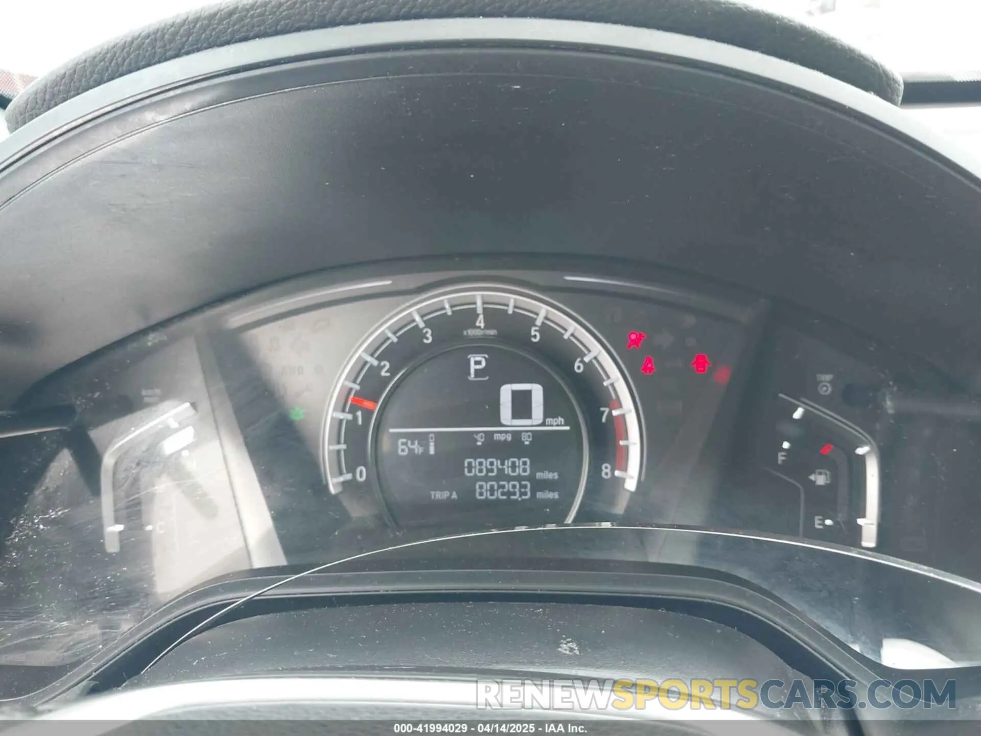 7 fotografías del automóvil dañado 2HKRW6H30KH219554 HONDA CR-V 2019