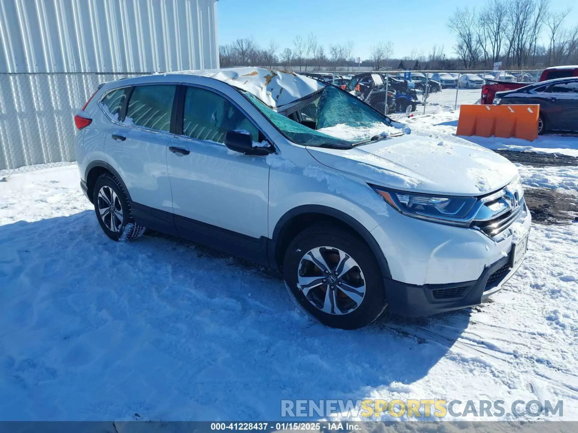 1 fotografías del automóvil dañado 2HKRW6H30KH232708 HONDA CR-V 2019