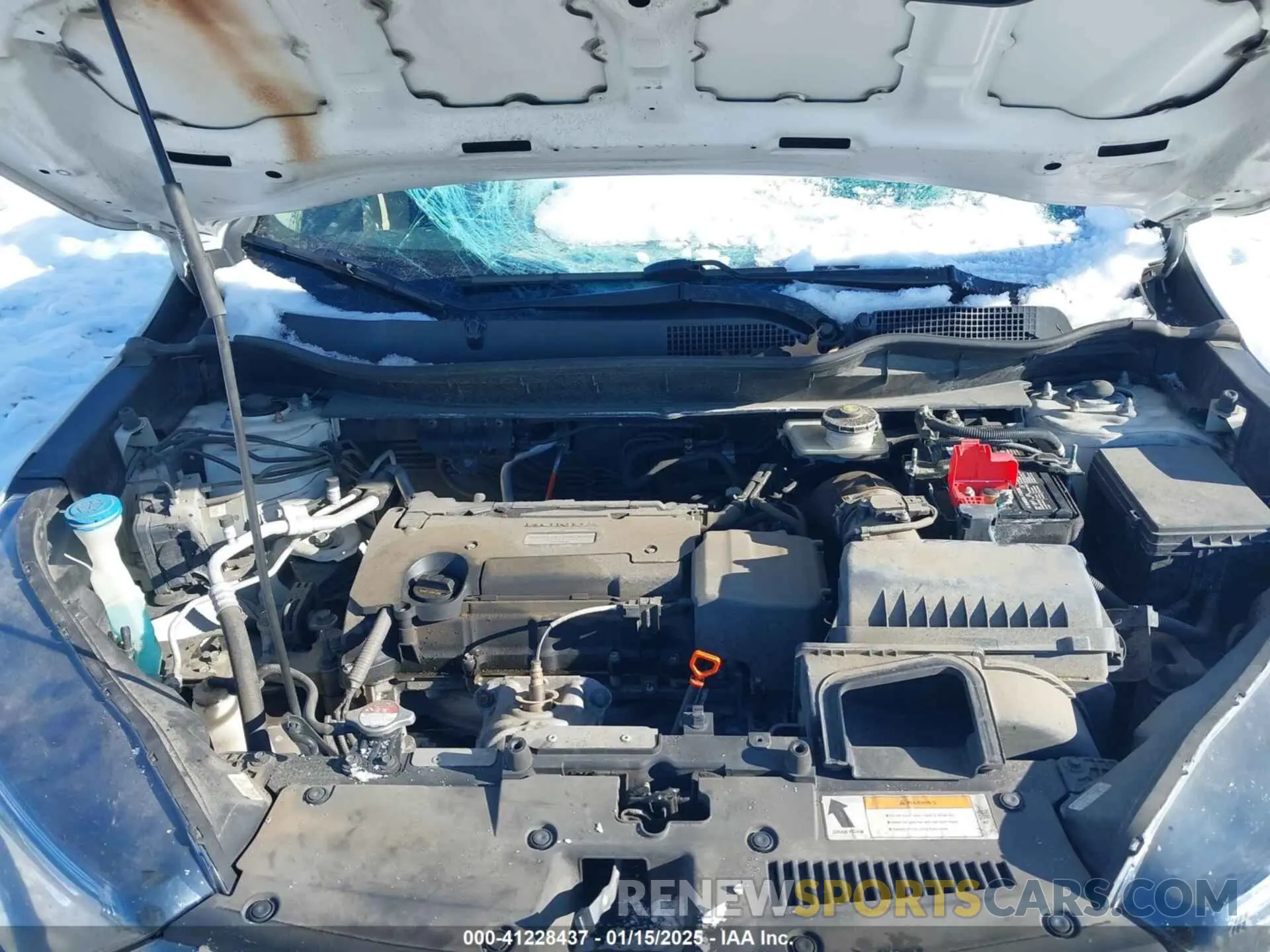 10 fotografías del automóvil dañado 2HKRW6H30KH232708 HONDA CR-V 2019
