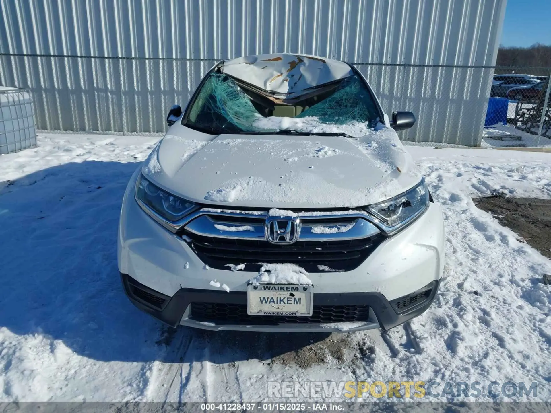 12 fotografías del automóvil dañado 2HKRW6H30KH232708 HONDA CR-V 2019
