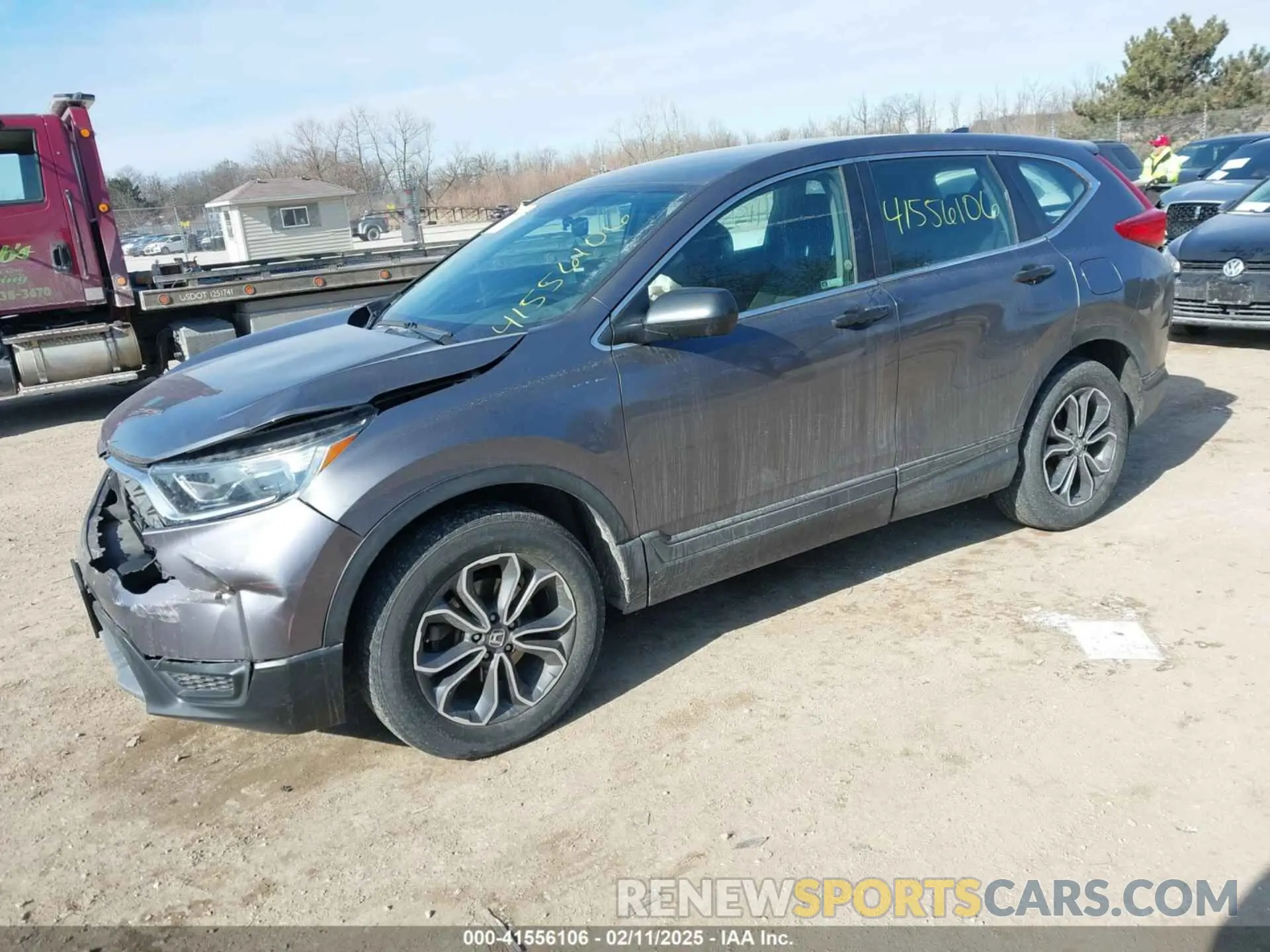 2 fotografías del automóvil dañado 2HKRW6H32KH208586 HONDA CR-V 2019