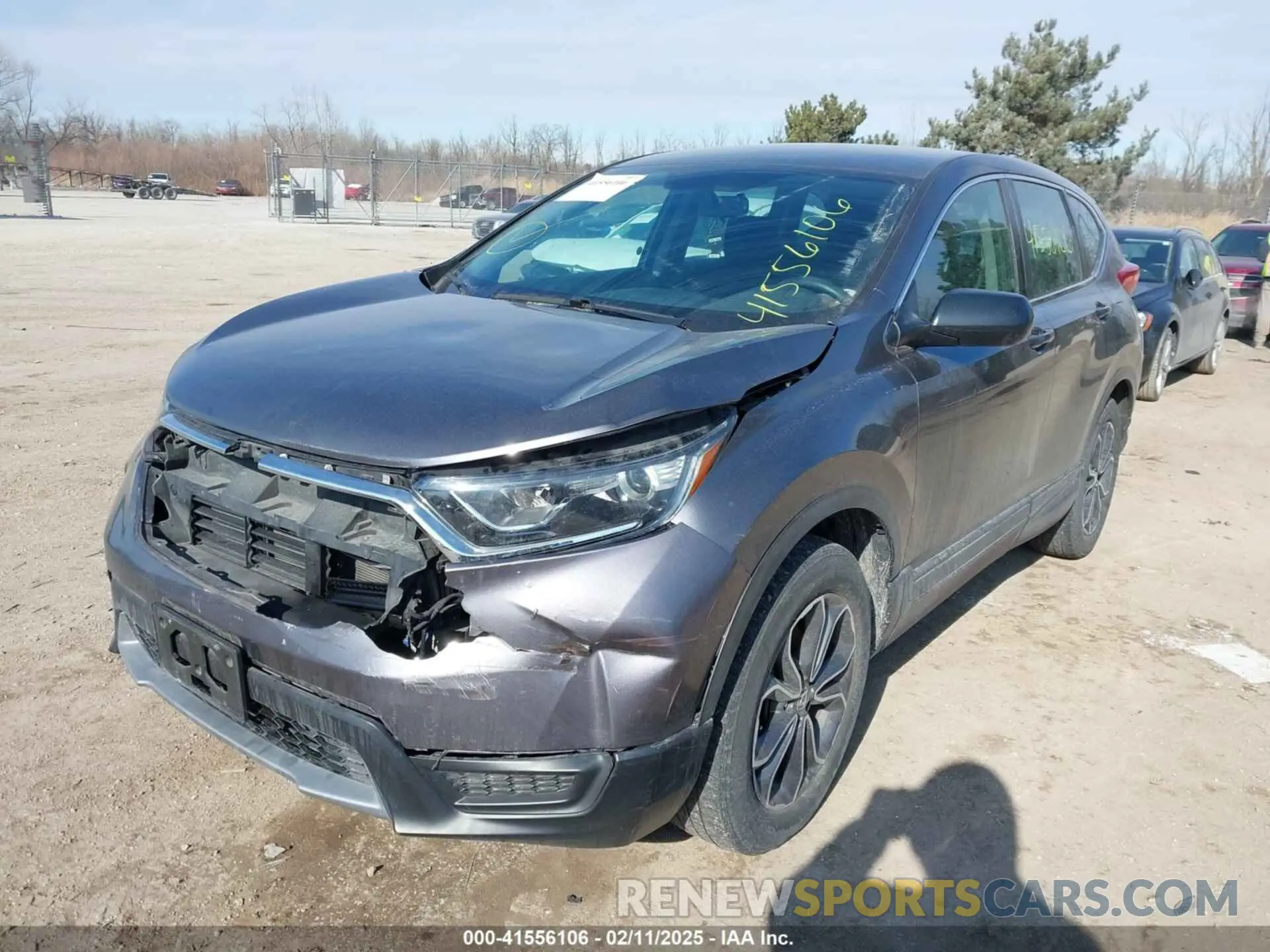 6 fotografías del automóvil dañado 2HKRW6H32KH208586 HONDA CR-V 2019