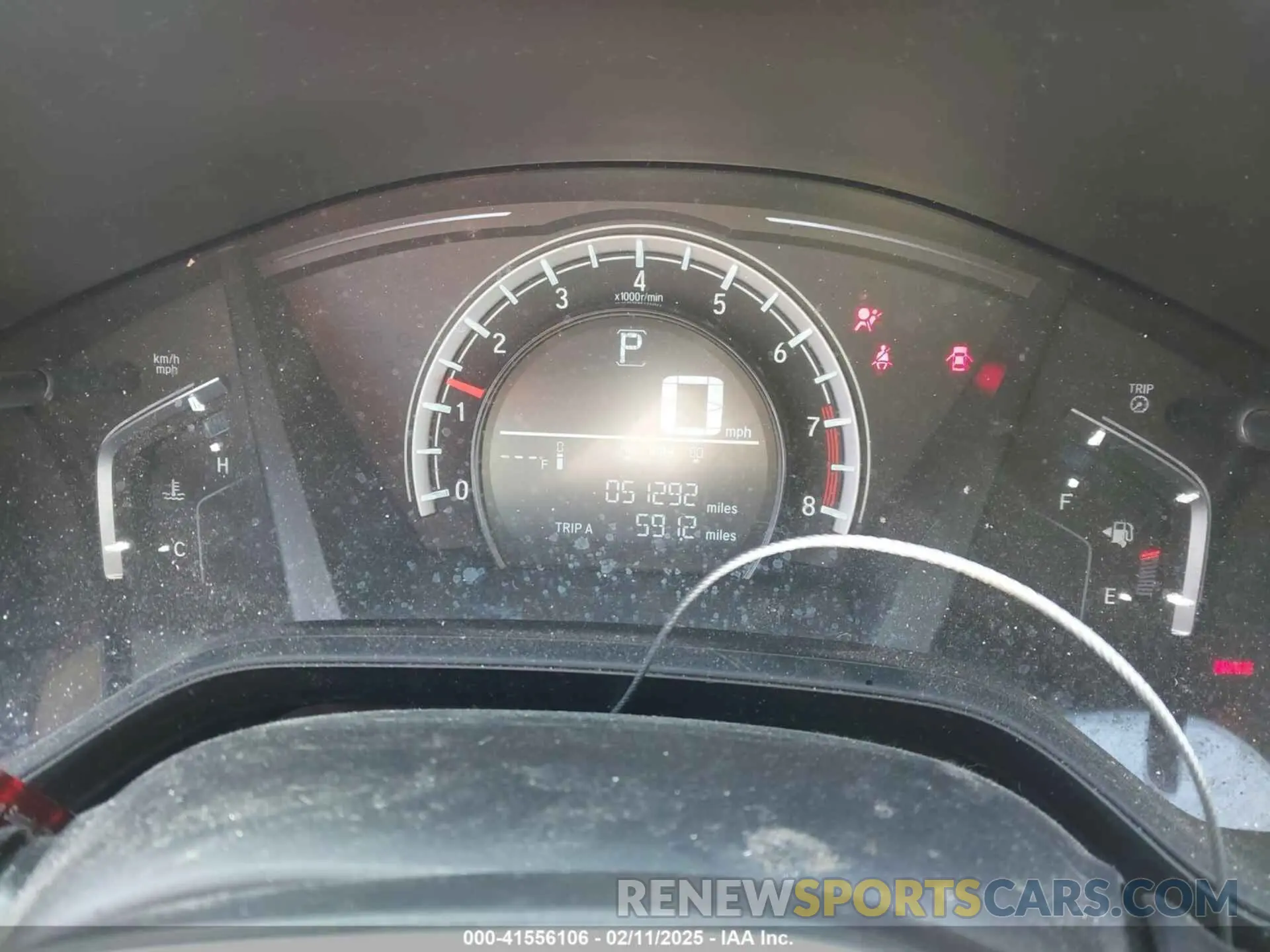 7 fotografías del automóvil dañado 2HKRW6H32KH208586 HONDA CR-V 2019