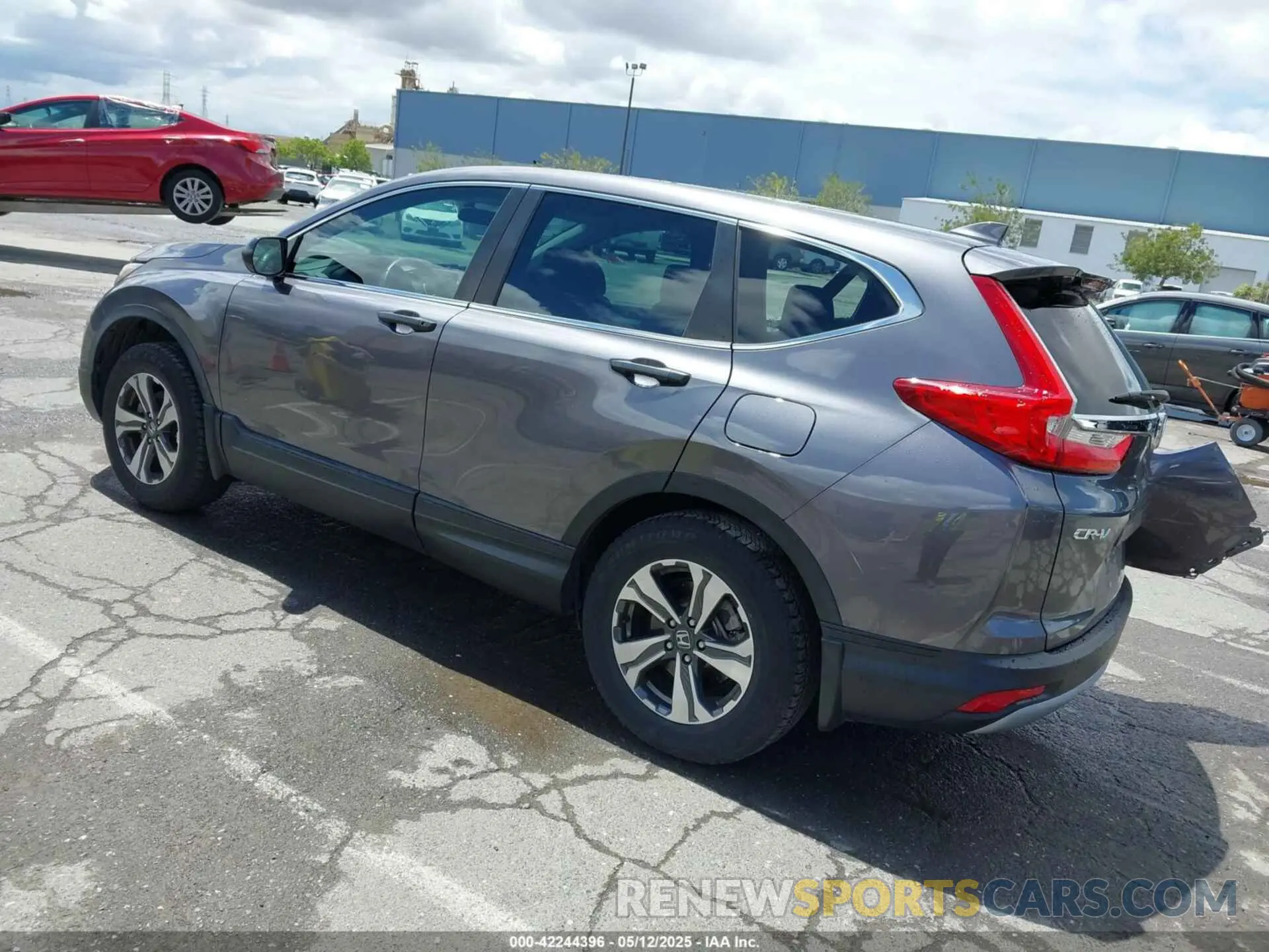 3 fotografías del automóvil dañado 2HKRW6H32KH223945 HONDA CR-V 2019