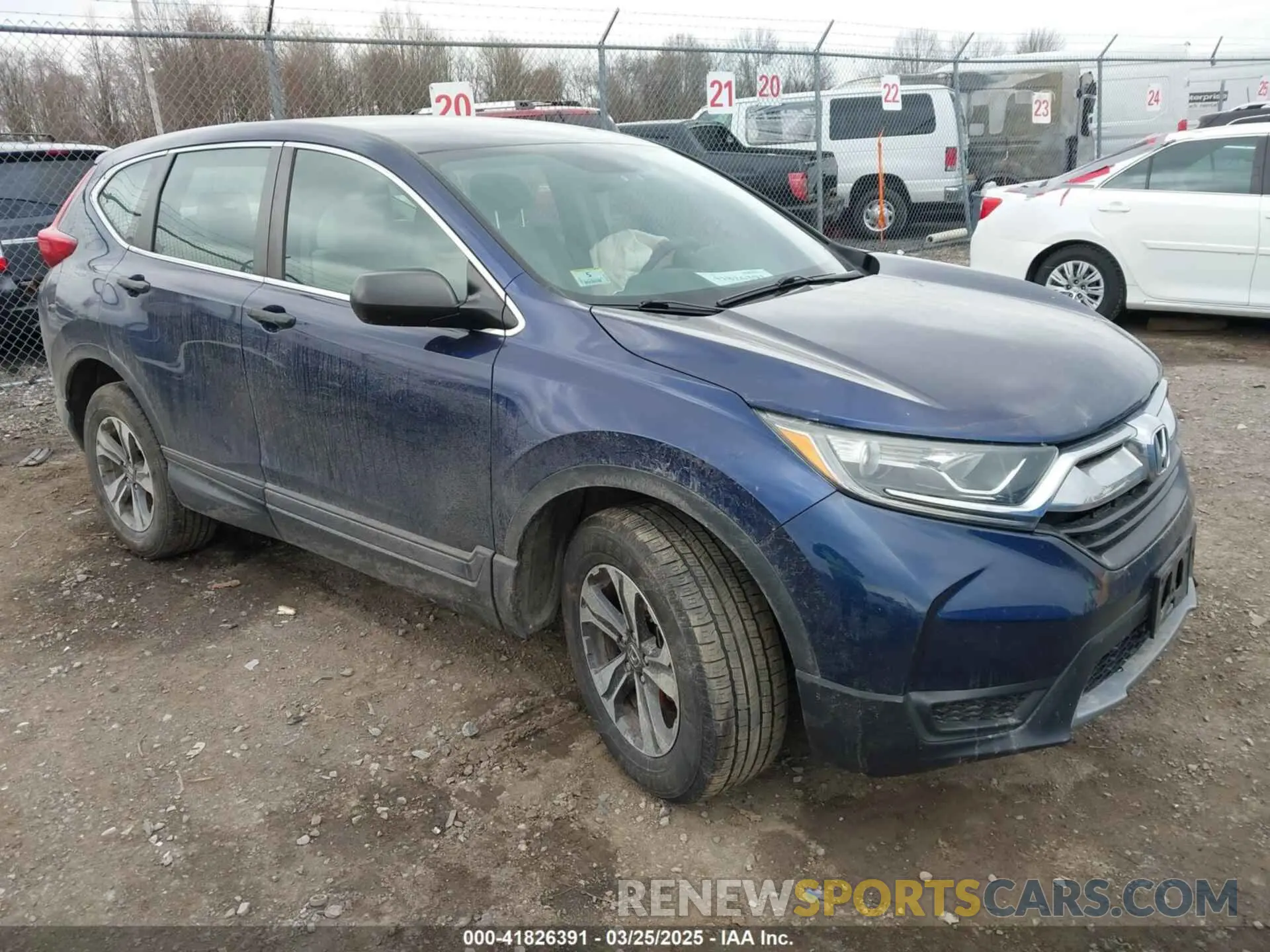 1 fotografías del automóvil dañado 2HKRW6H34KH207519 HONDA CR-V 2019