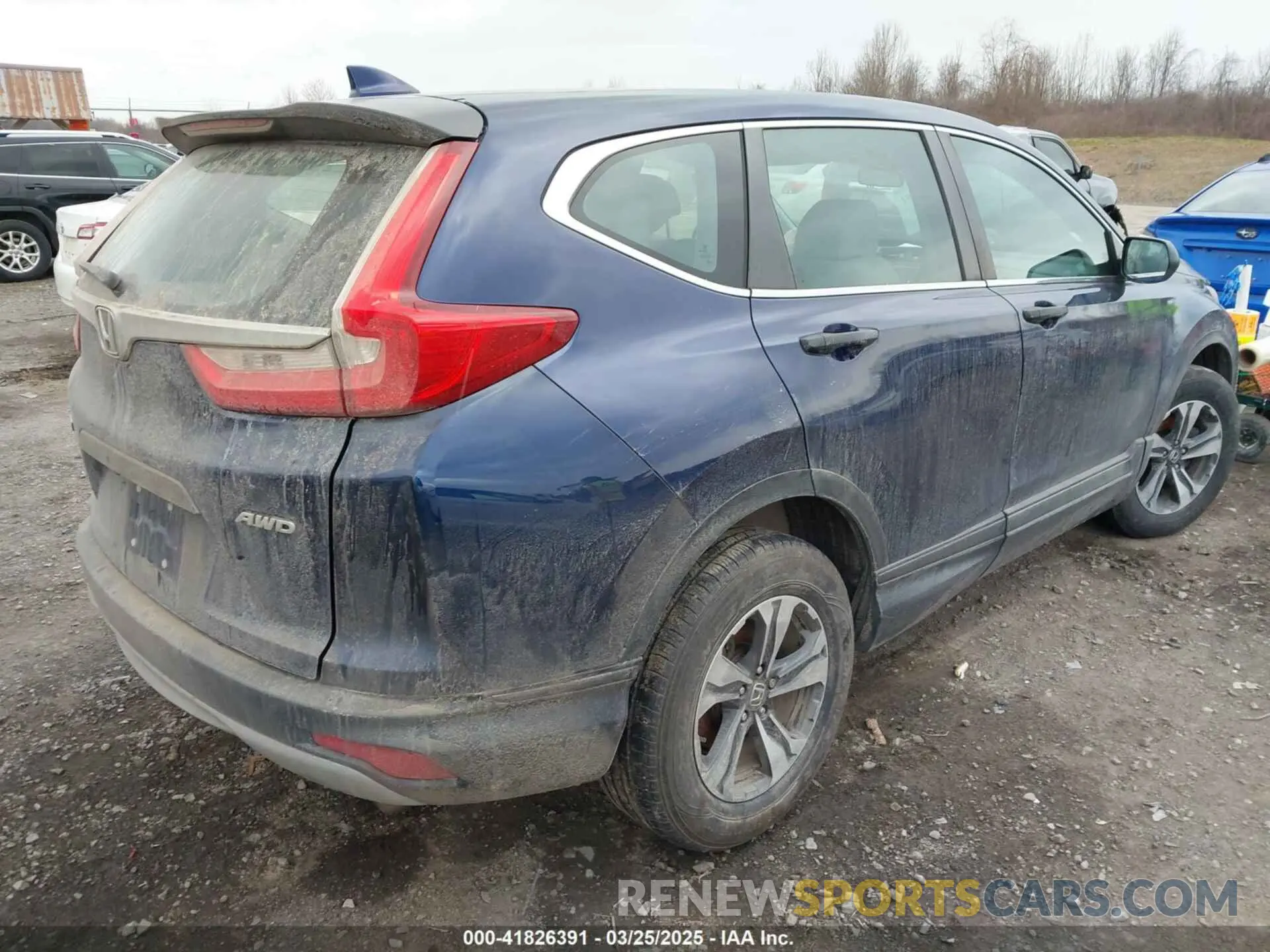 4 fotografías del automóvil dañado 2HKRW6H34KH207519 HONDA CR-V 2019