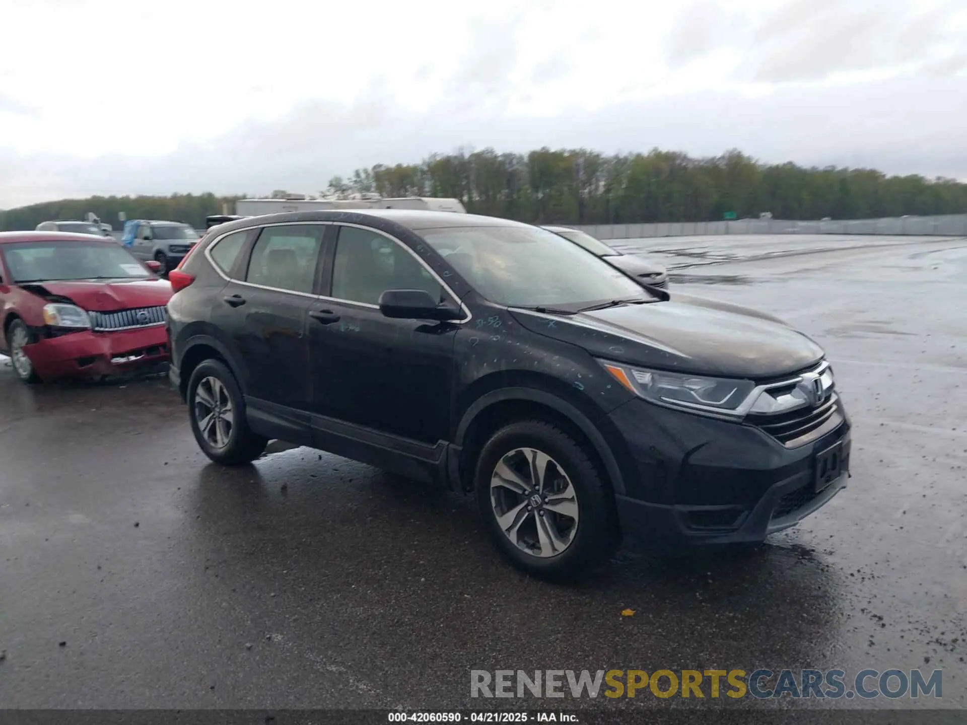 1 fotografías del automóvil dañado 2HKRW6H34KH221016 HONDA CR-V 2019