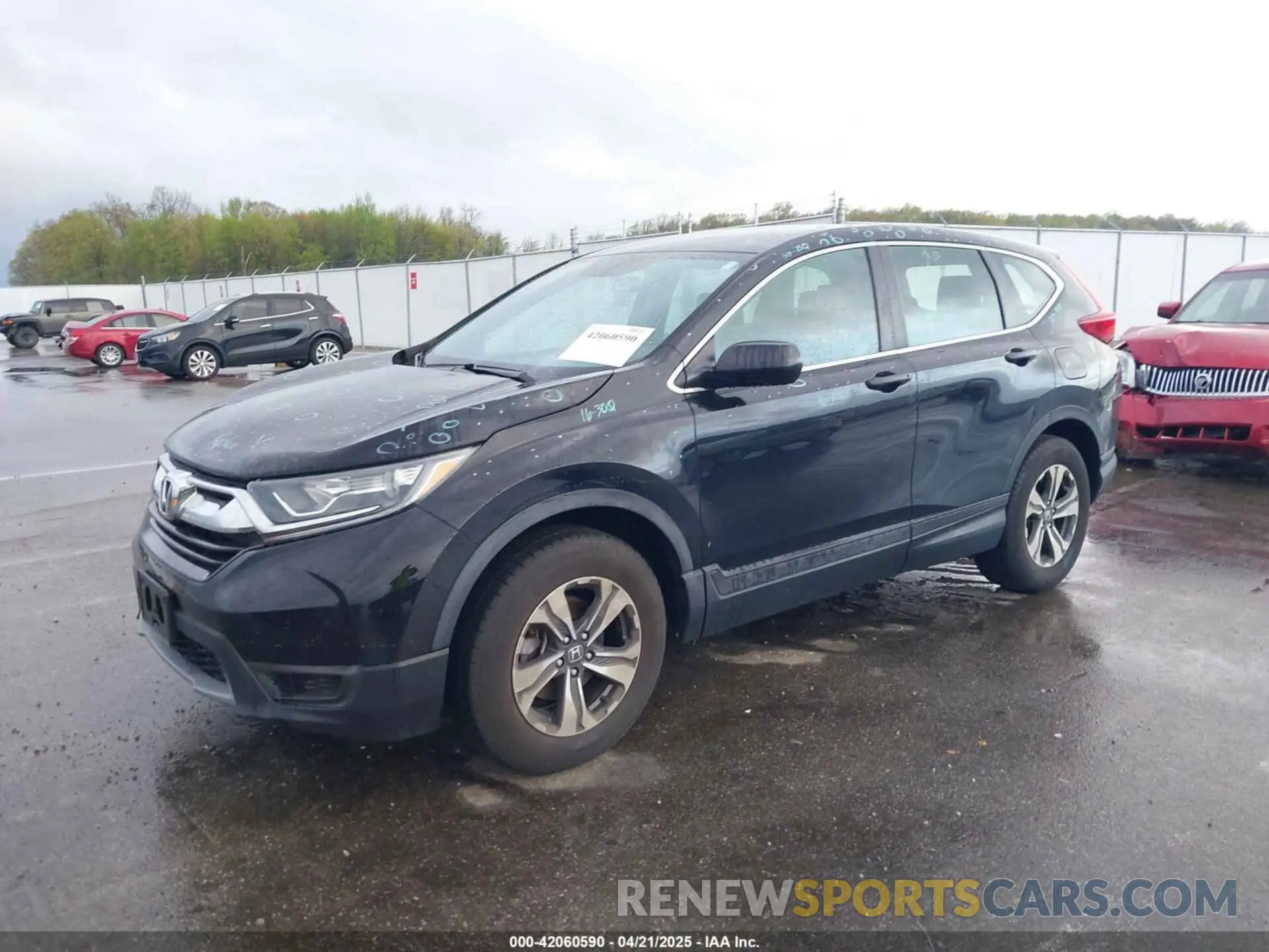 2 fotografías del automóvil dañado 2HKRW6H34KH221016 HONDA CR-V 2019