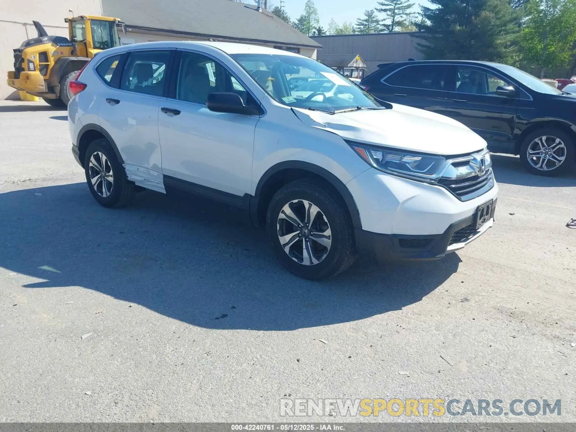 1 fotografías del automóvil dañado 2HKRW6H35KH222773 HONDA CR-V 2019