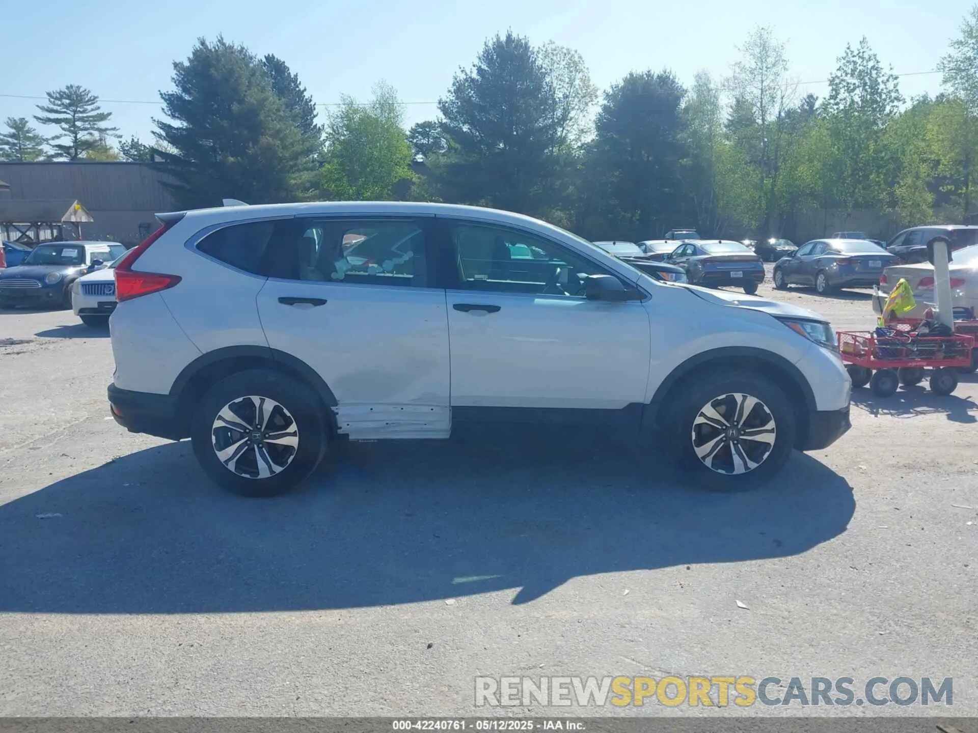 13 fotografías del automóvil dañado 2HKRW6H35KH222773 HONDA CR-V 2019