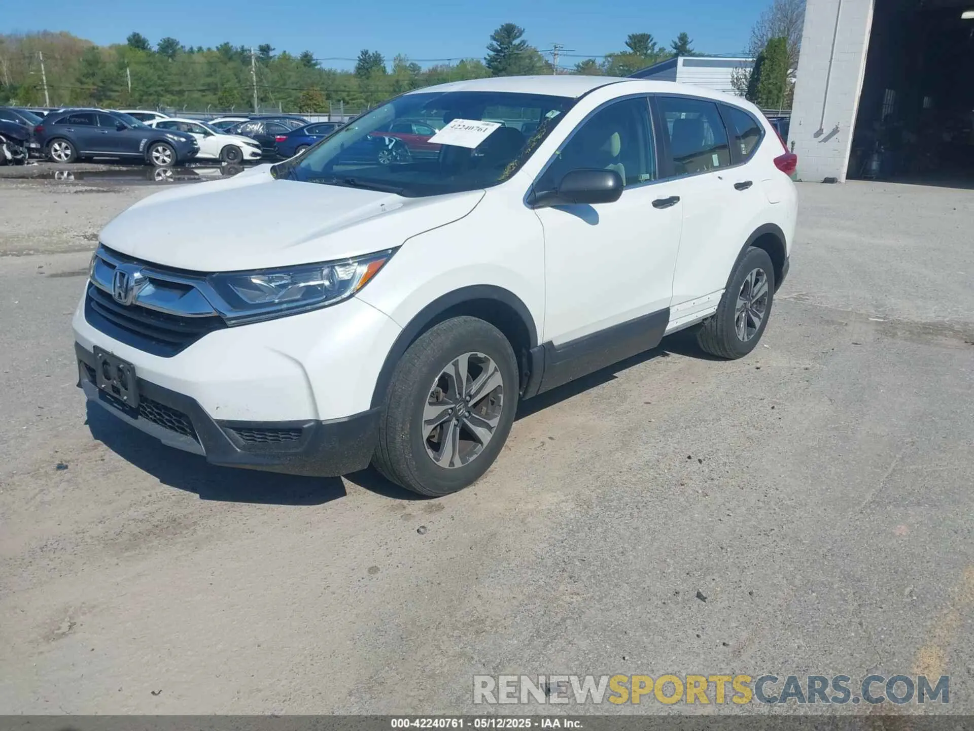 2 fotografías del automóvil dañado 2HKRW6H35KH222773 HONDA CR-V 2019