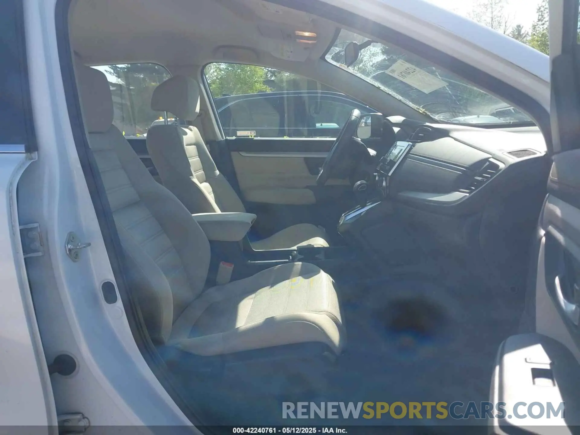 5 fotografías del automóvil dañado 2HKRW6H35KH222773 HONDA CR-V 2019