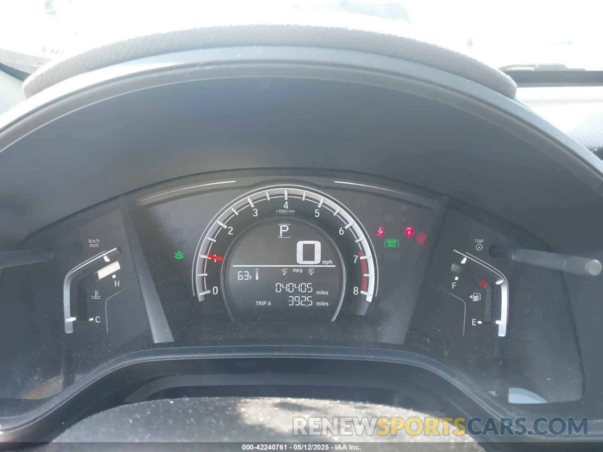 7 fotografías del automóvil dañado 2HKRW6H35KH222773 HONDA CR-V 2019