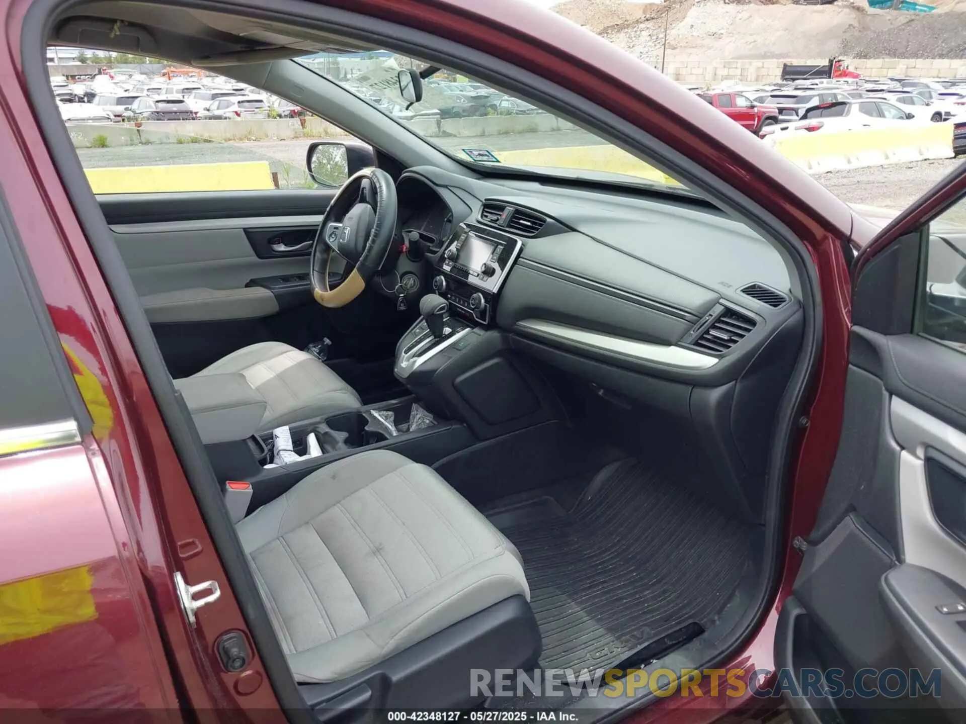 5 fotografías del automóvil dañado 2HKRW6H36KH215928 HONDA CR-V 2019
