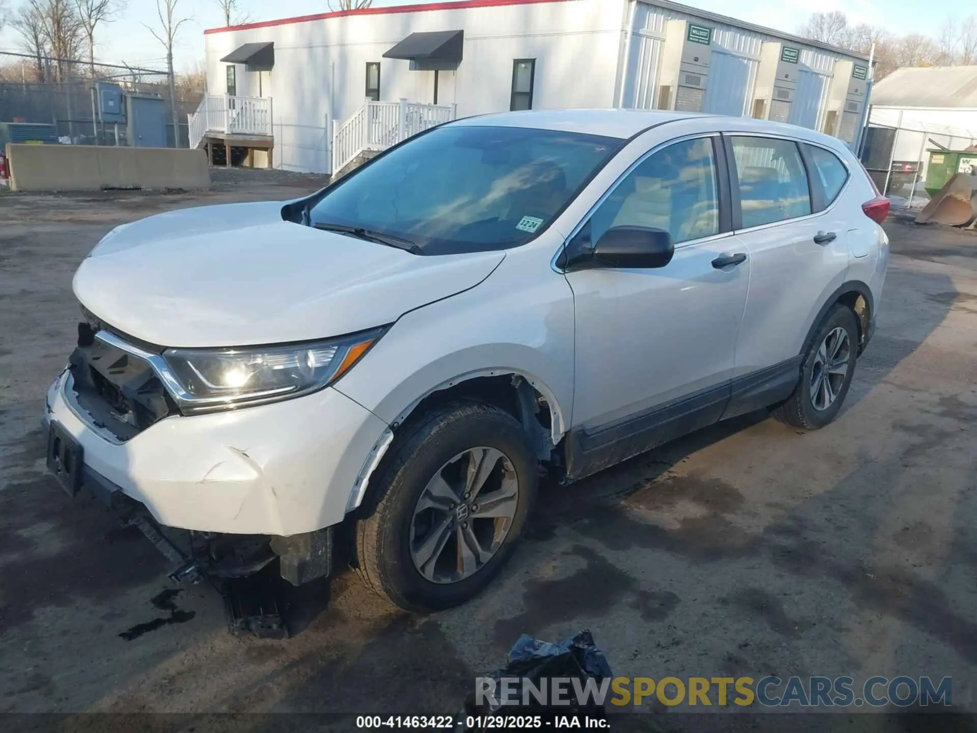2 fotografías del automóvil dañado 2HKRW6H36KH230378 HONDA CR-V 2019