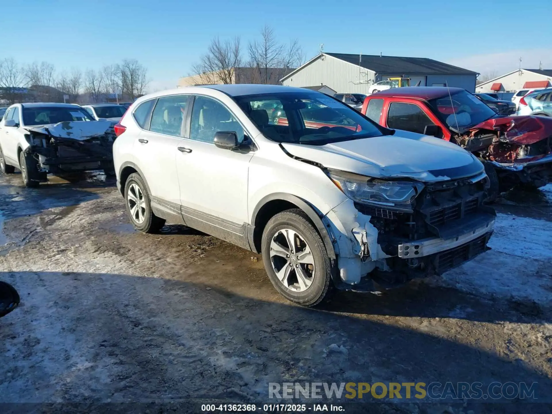 1 fotografías del automóvil dañado 2HKRW6H37KH232205 HONDA CR-V 2019