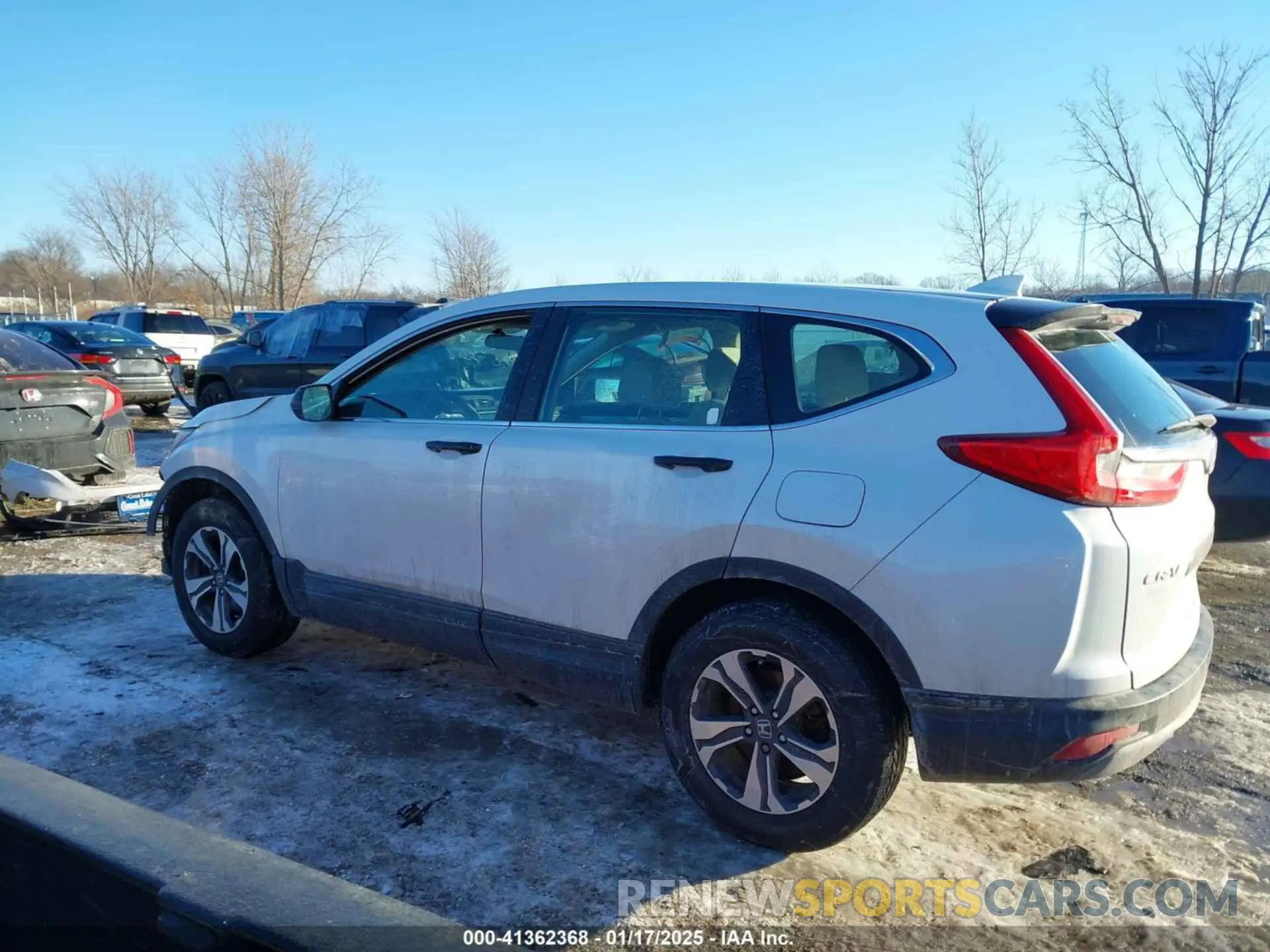 15 fotografías del automóvil dañado 2HKRW6H37KH232205 HONDA CR-V 2019