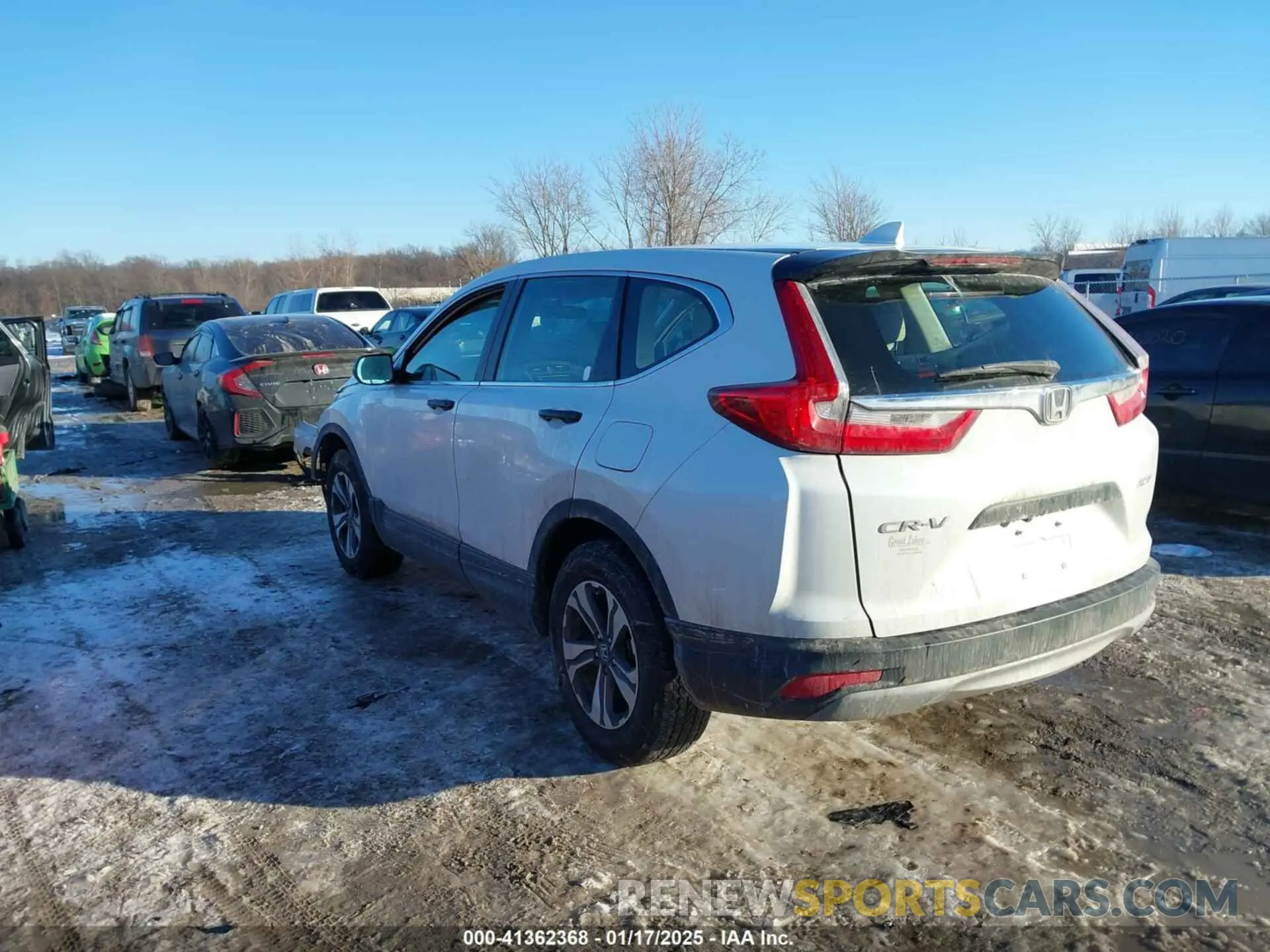 3 fotografías del automóvil dañado 2HKRW6H37KH232205 HONDA CR-V 2019