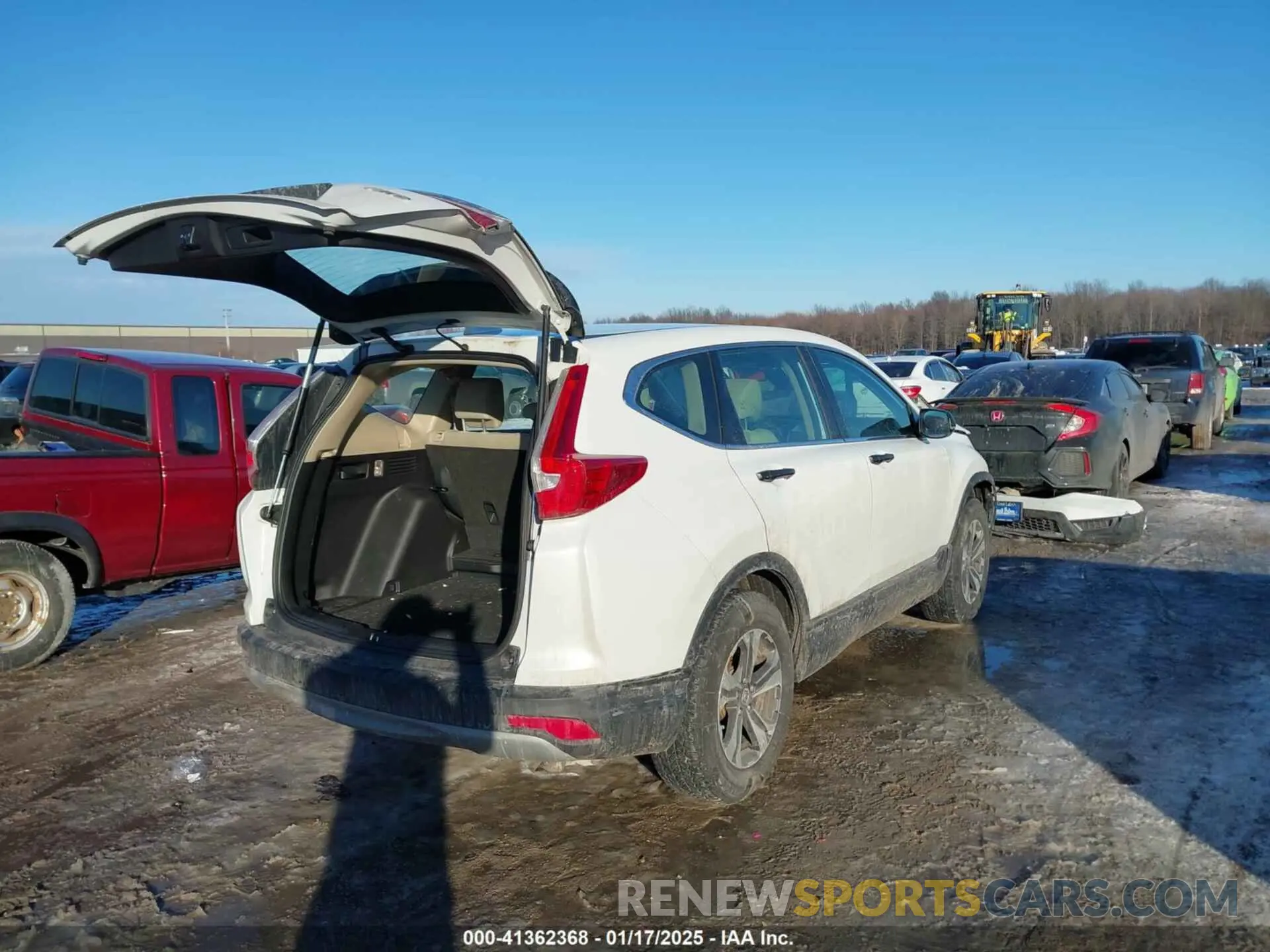 4 fotografías del automóvil dañado 2HKRW6H37KH232205 HONDA CR-V 2019