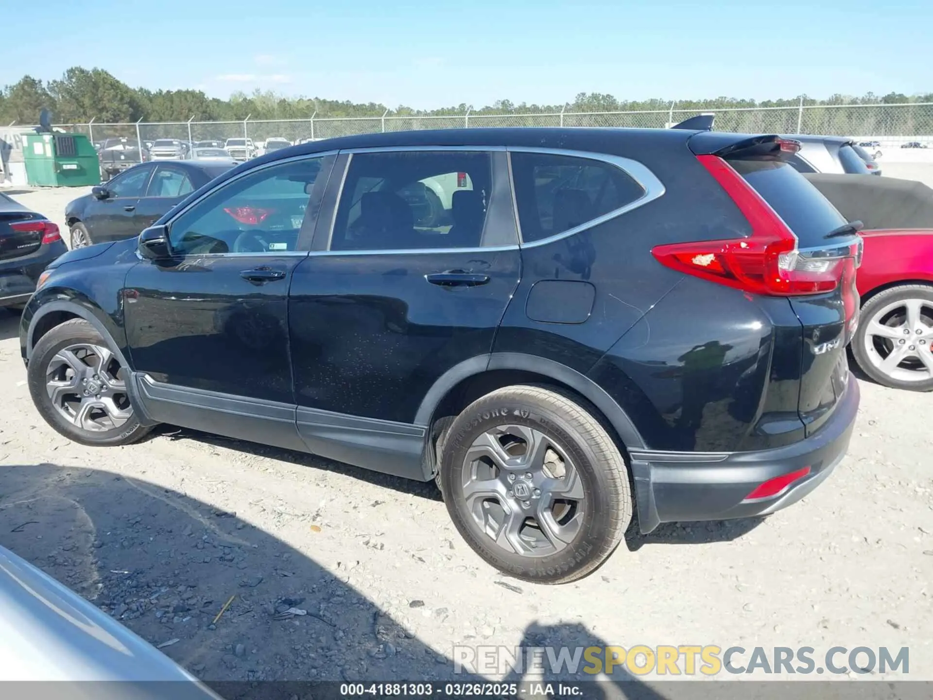 14 fotografías del automóvil dañado 5J6RW1H50KA032904 HONDA CR-V 2019