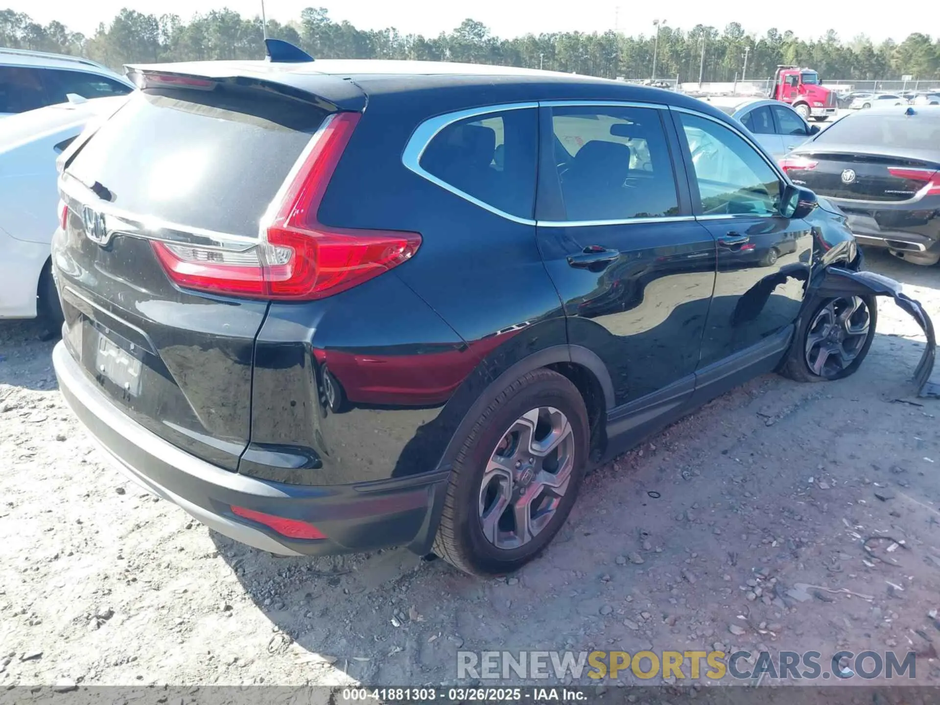 4 fotografías del automóvil dañado 5J6RW1H50KA032904 HONDA CR-V 2019