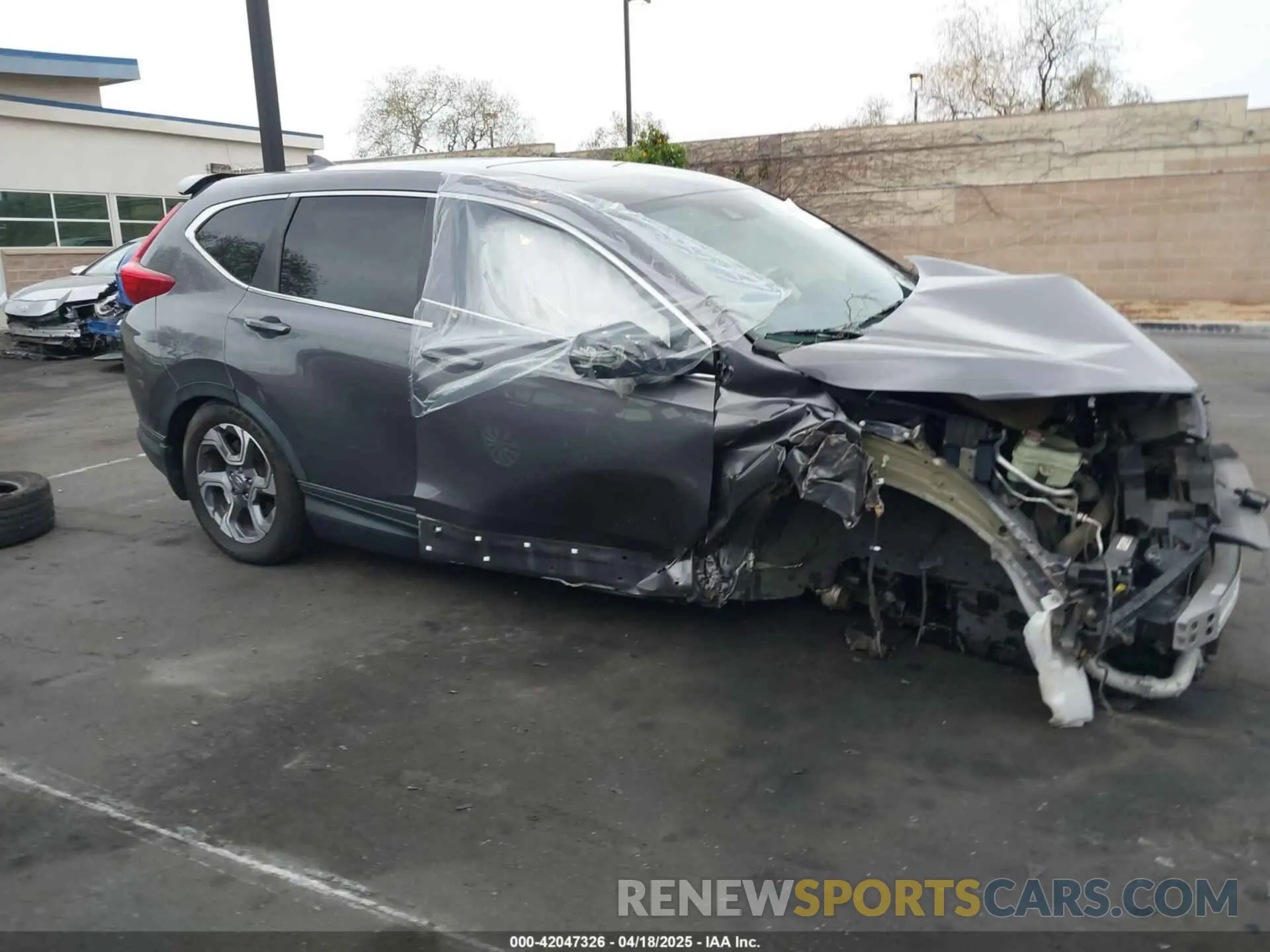 14 fotografías del automóvil dañado 5J6RW1H52KA020706 HONDA CR-V 2019
