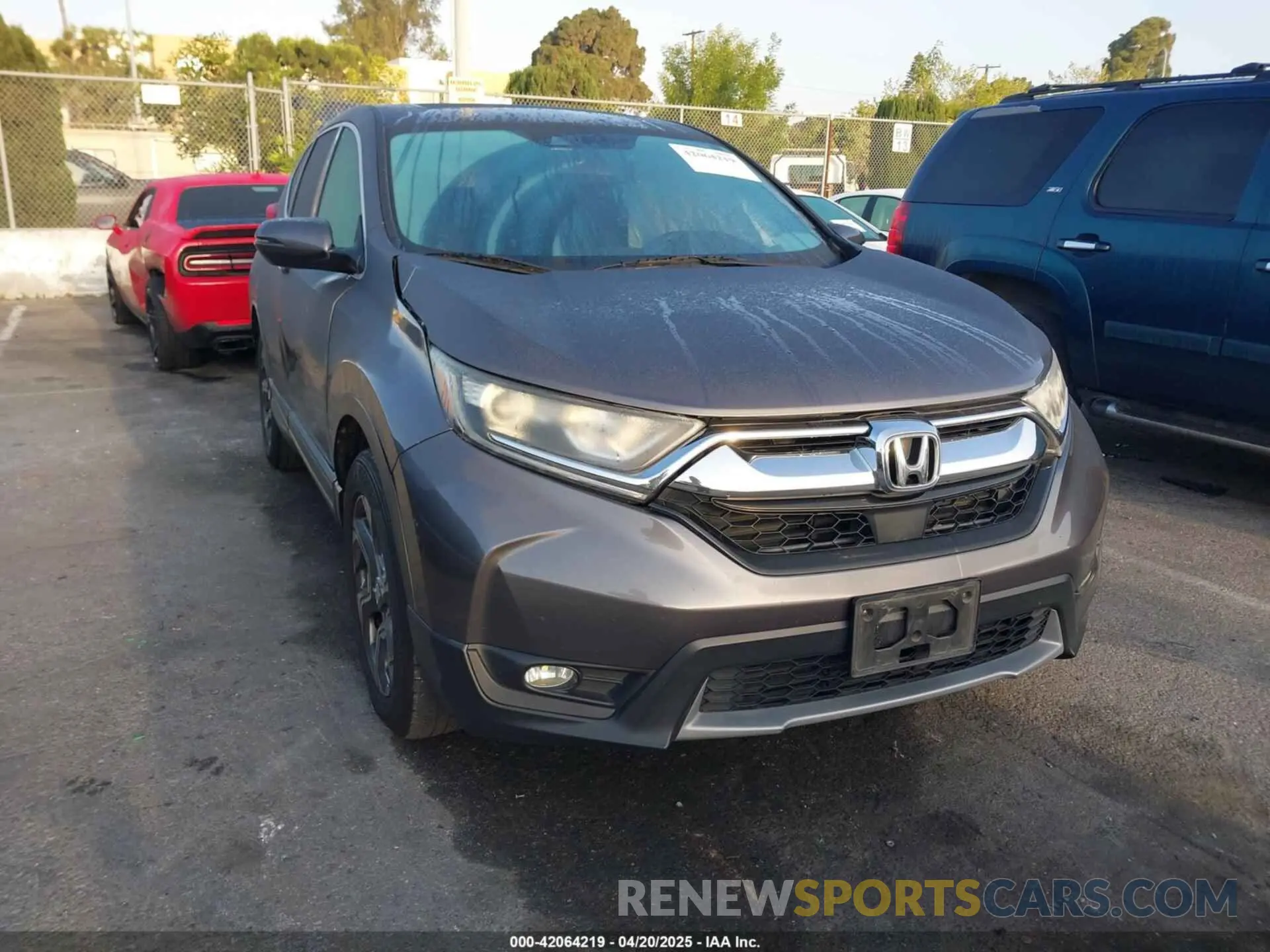 1 fotografías del automóvil dañado 5J6RW1H52KA033570 HONDA CR-V 2019