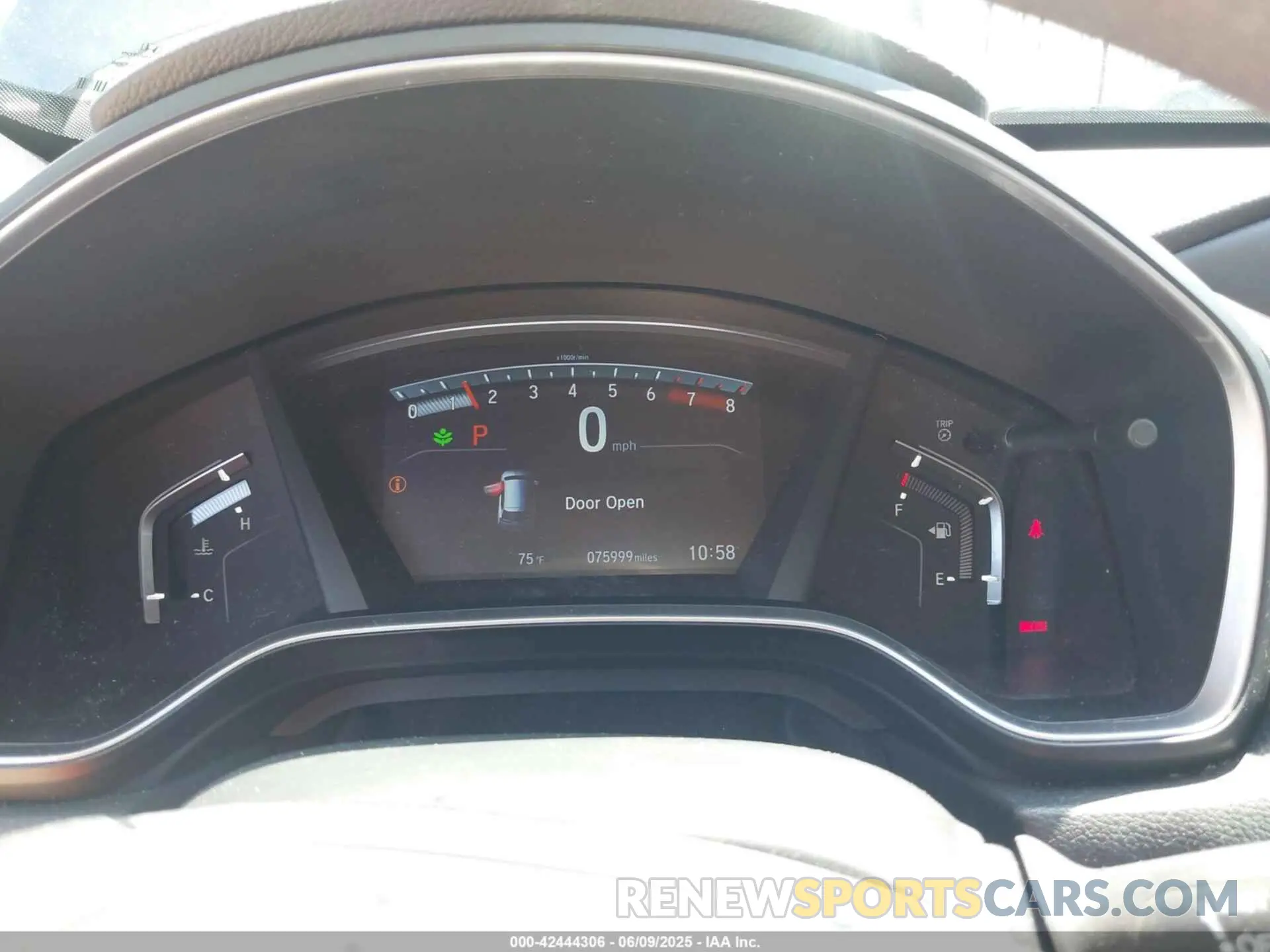 7 fotografías del automóvil dañado 5J6RW1H53KA039376 HONDA CR-V 2019
