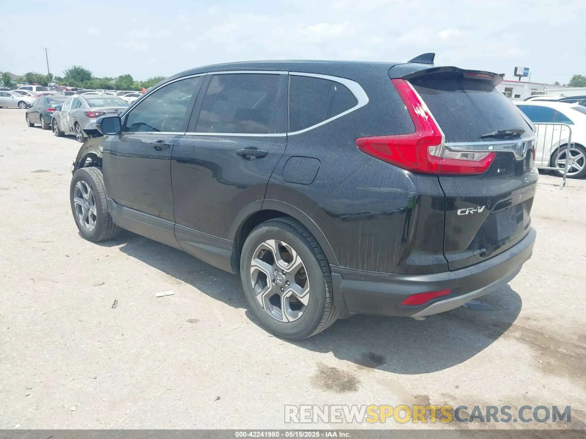 3 fotografías del automóvil dañado 5J6RW1H55KA003835 HONDA CR-V 2019