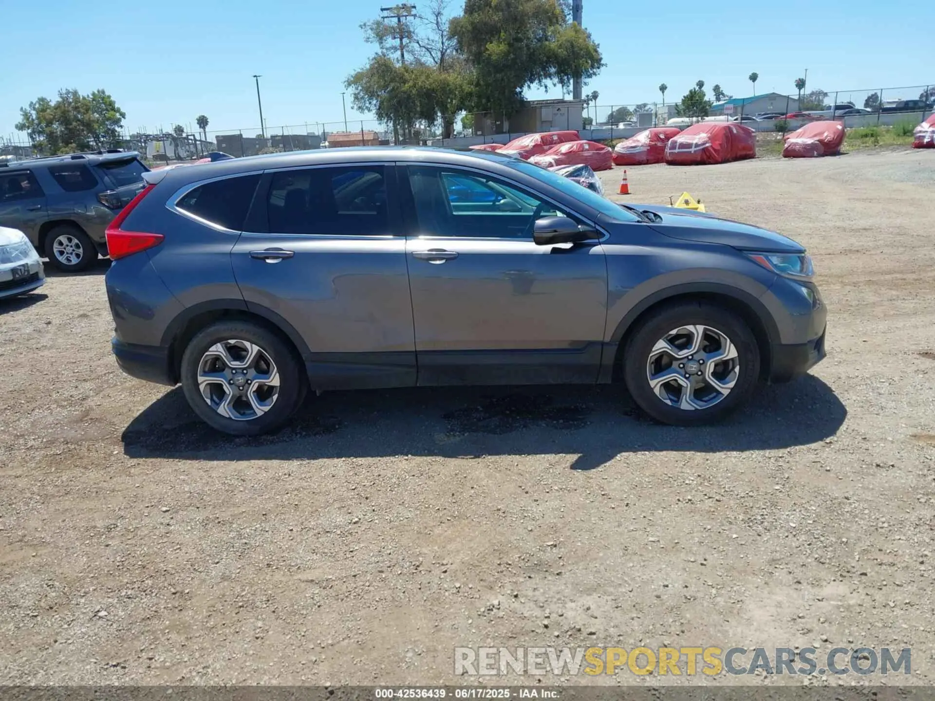 13 fotografías del automóvil dañado 5J6RW1H56KA003956 HONDA CR-V 2019