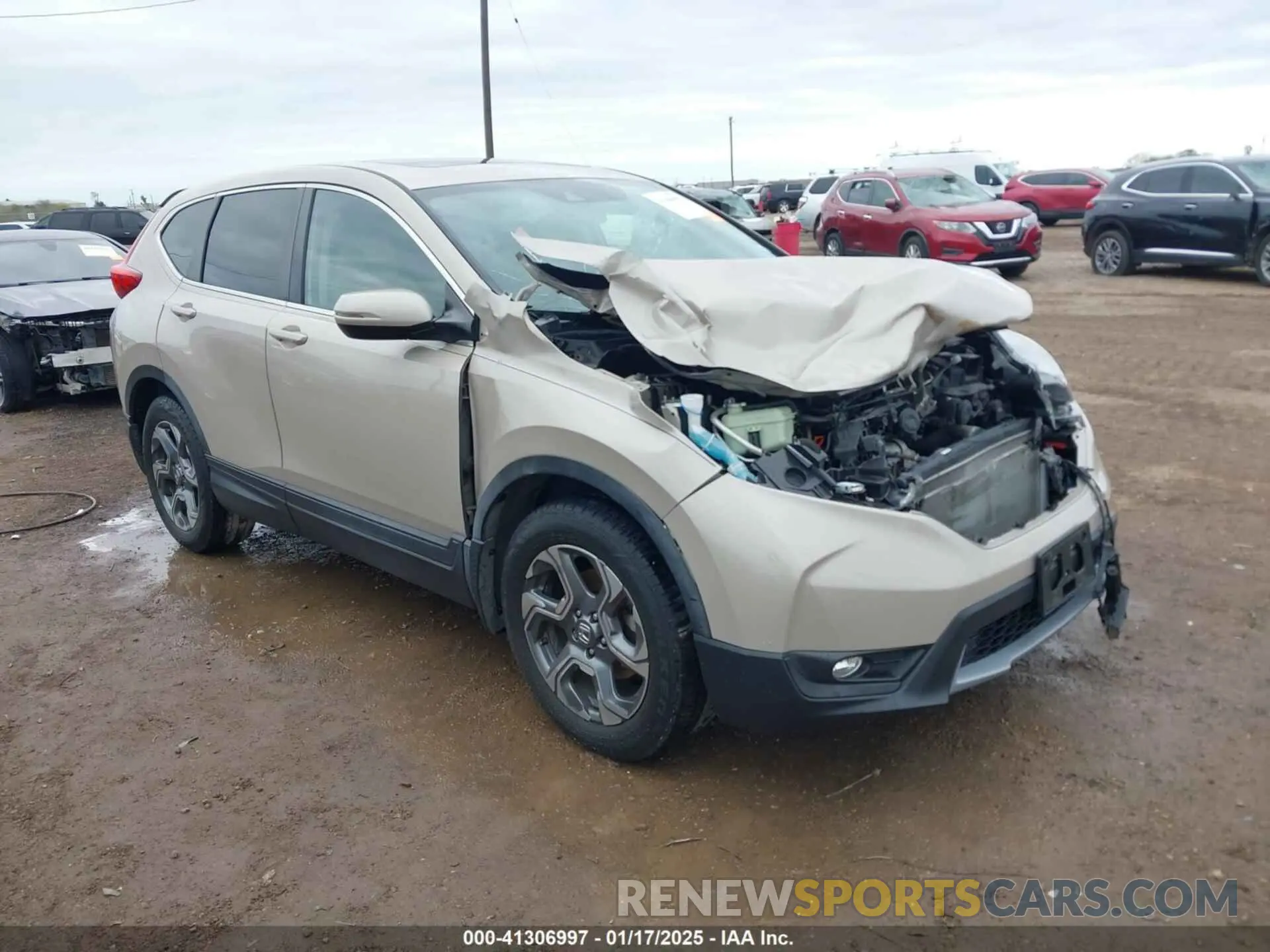 1 fotografías del automóvil dañado 5J6RW1H56KL002651 HONDA CR-V 2019