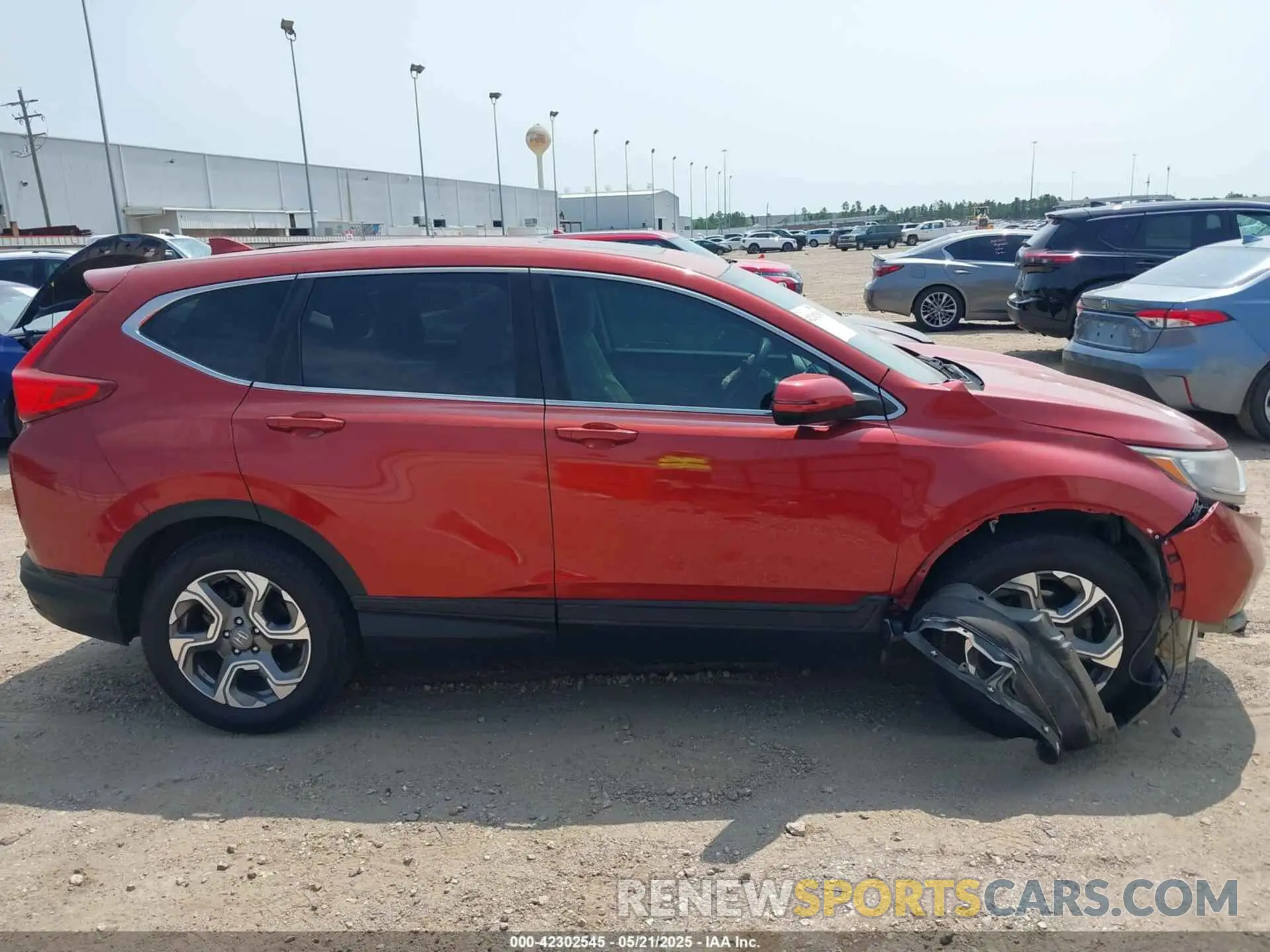 13 fotografías del automóvil dañado 5J6RW1H57KL001136 HONDA CR-V 2019