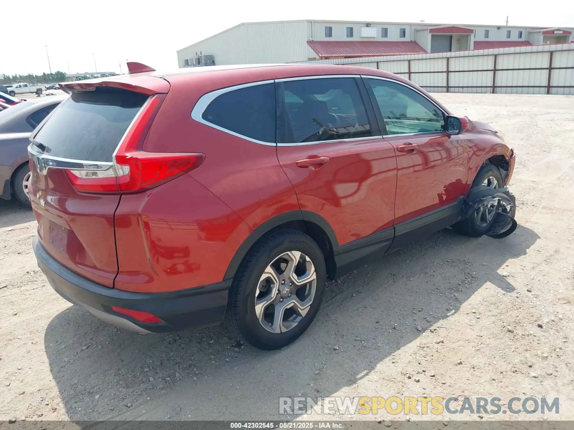 4 fotografías del automóvil dañado 5J6RW1H57KL001136 HONDA CR-V 2019