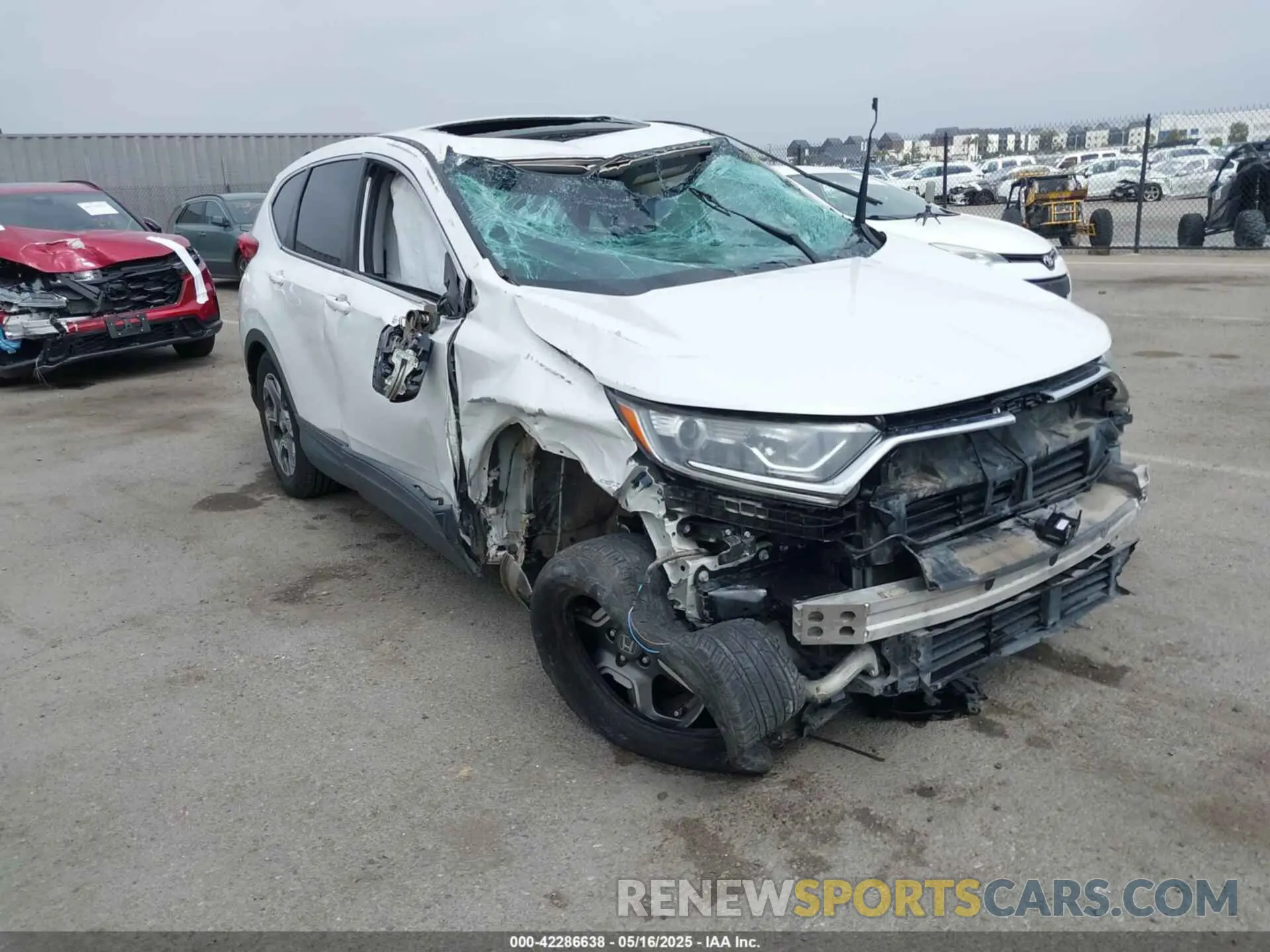 1 fotografías del automóvil dañado 5J6RW1H59KA008908 HONDA CR-V 2019