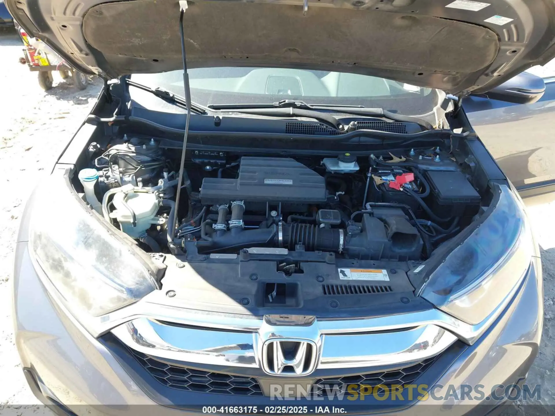 10 fotografías del automóvil dañado 5J6RW1H5XKL005682 HONDA CR-V 2019