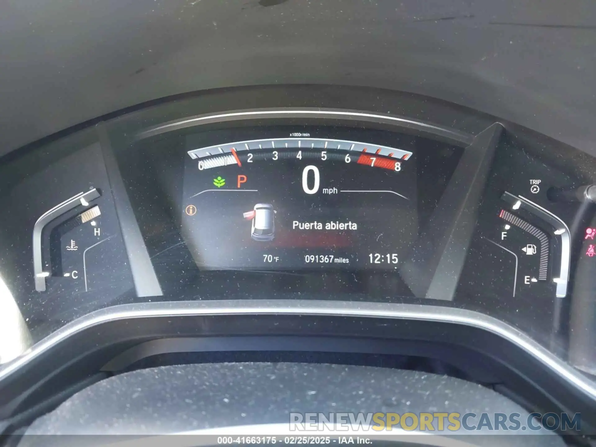 7 fotografías del automóvil dañado 5J6RW1H5XKL005682 HONDA CR-V 2019