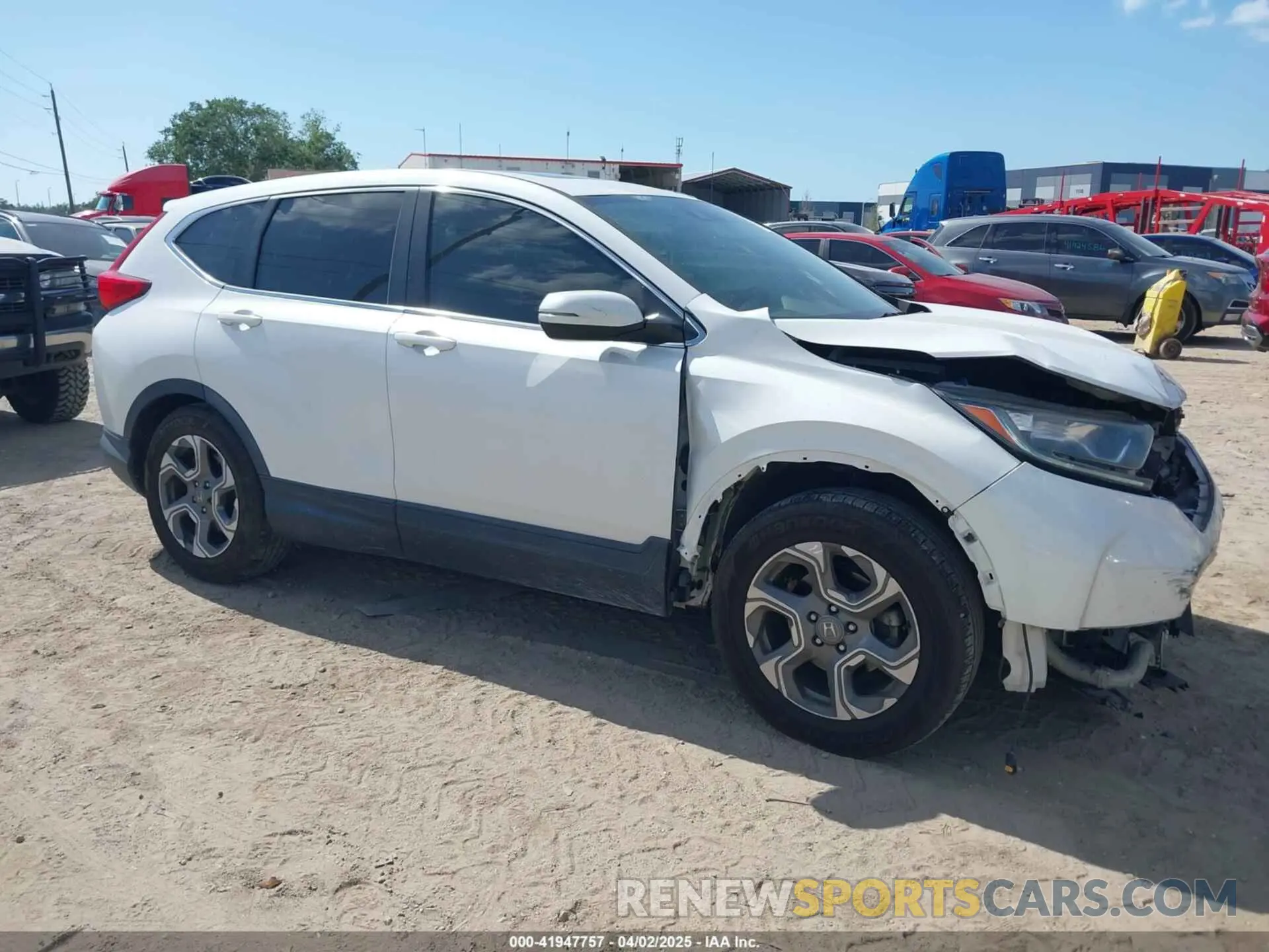 1 fotografías del automóvil dañado 5J6RW1H5XKL008095 HONDA CR-V 2019