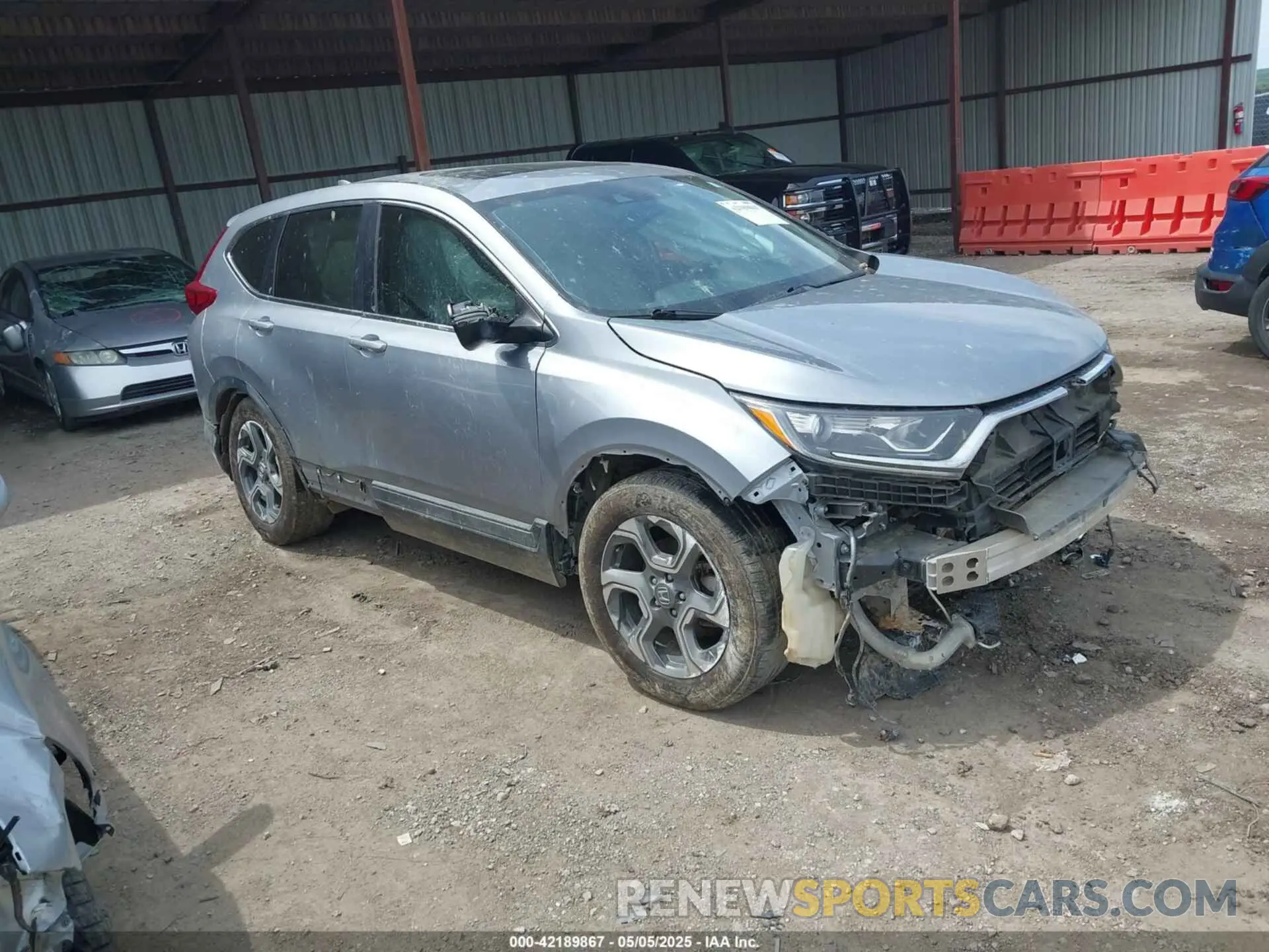 1 fotografías del automóvil dañado 5J6RW1H84KA017039 HONDA CR-V 2019