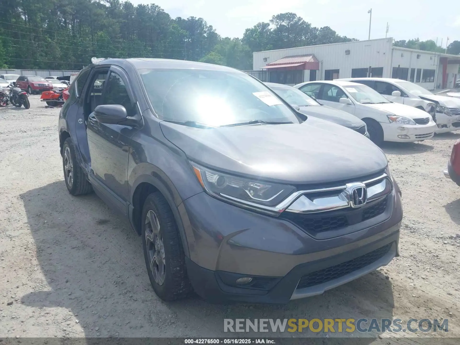 1 fotografías del automóvil dañado 5J6RW1H85KA011489 HONDA CR-V 2019