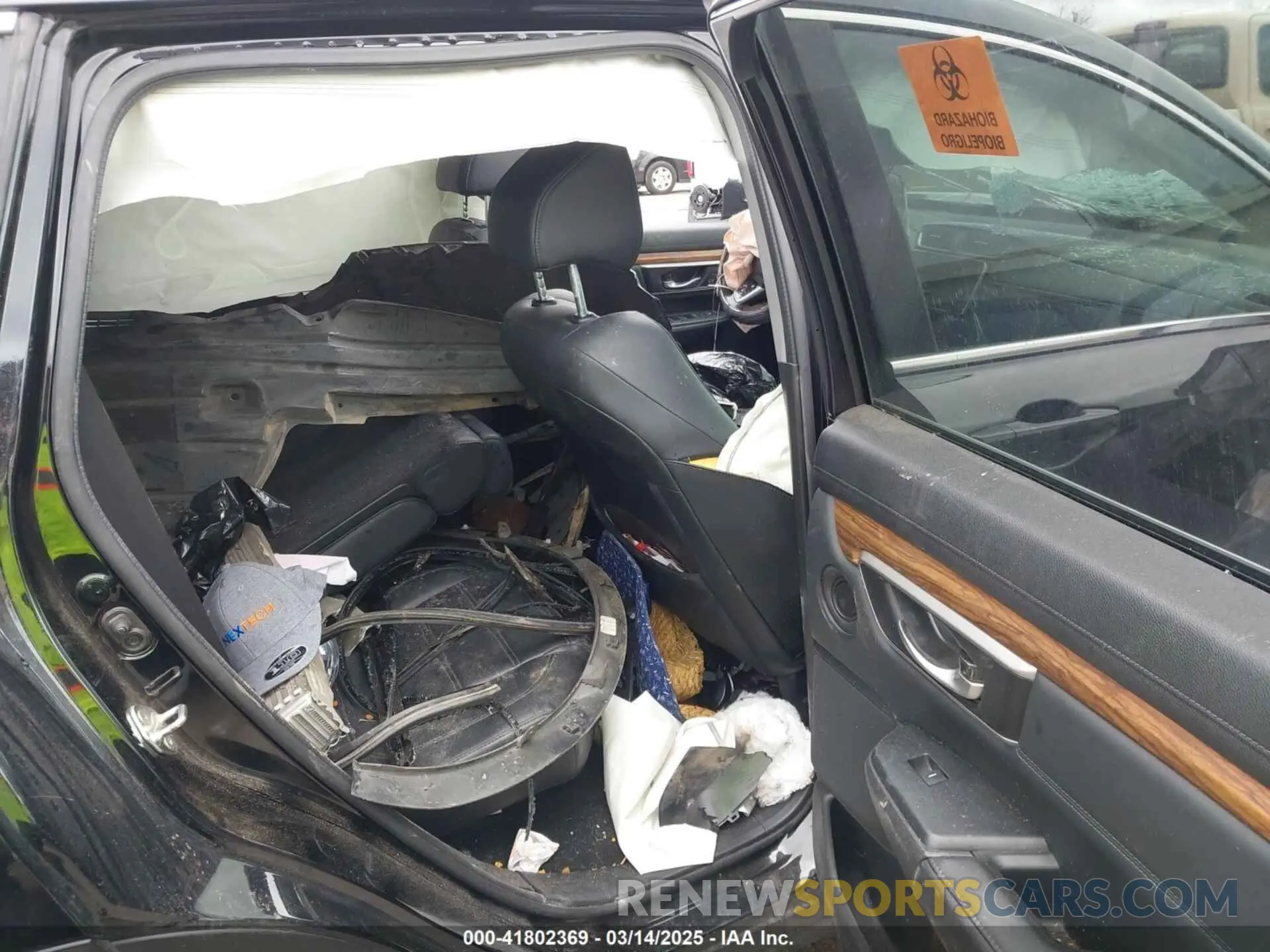 8 fotografías del automóvil dañado 5J6RW1H86KA005197 HONDA CR-V 2019