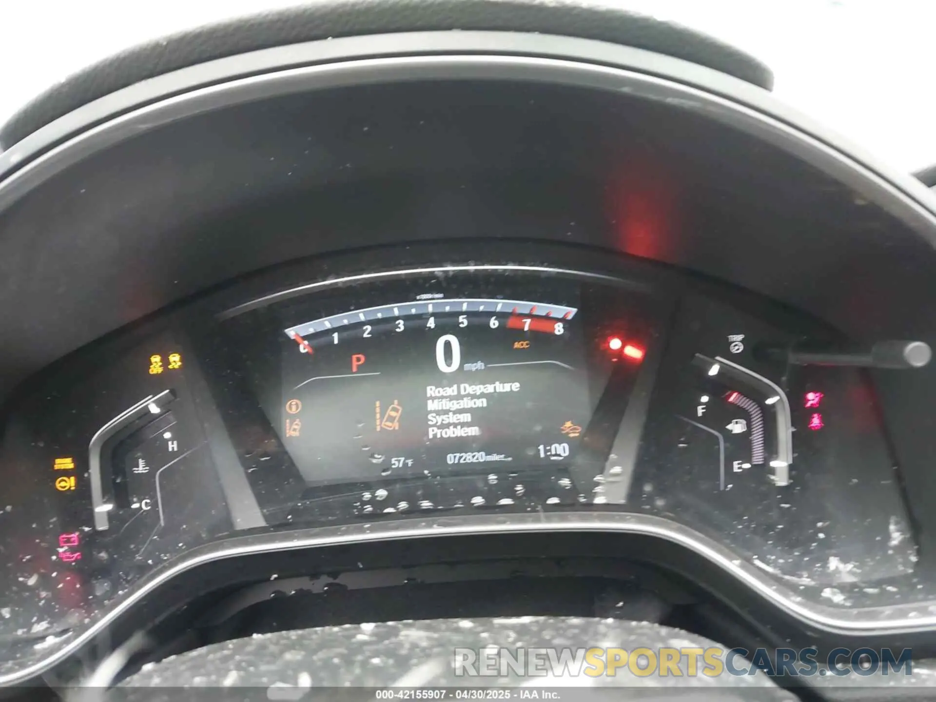 7 fotografías del automóvil dañado 5J6RW1H8XKA001475 HONDA CR-V 2019