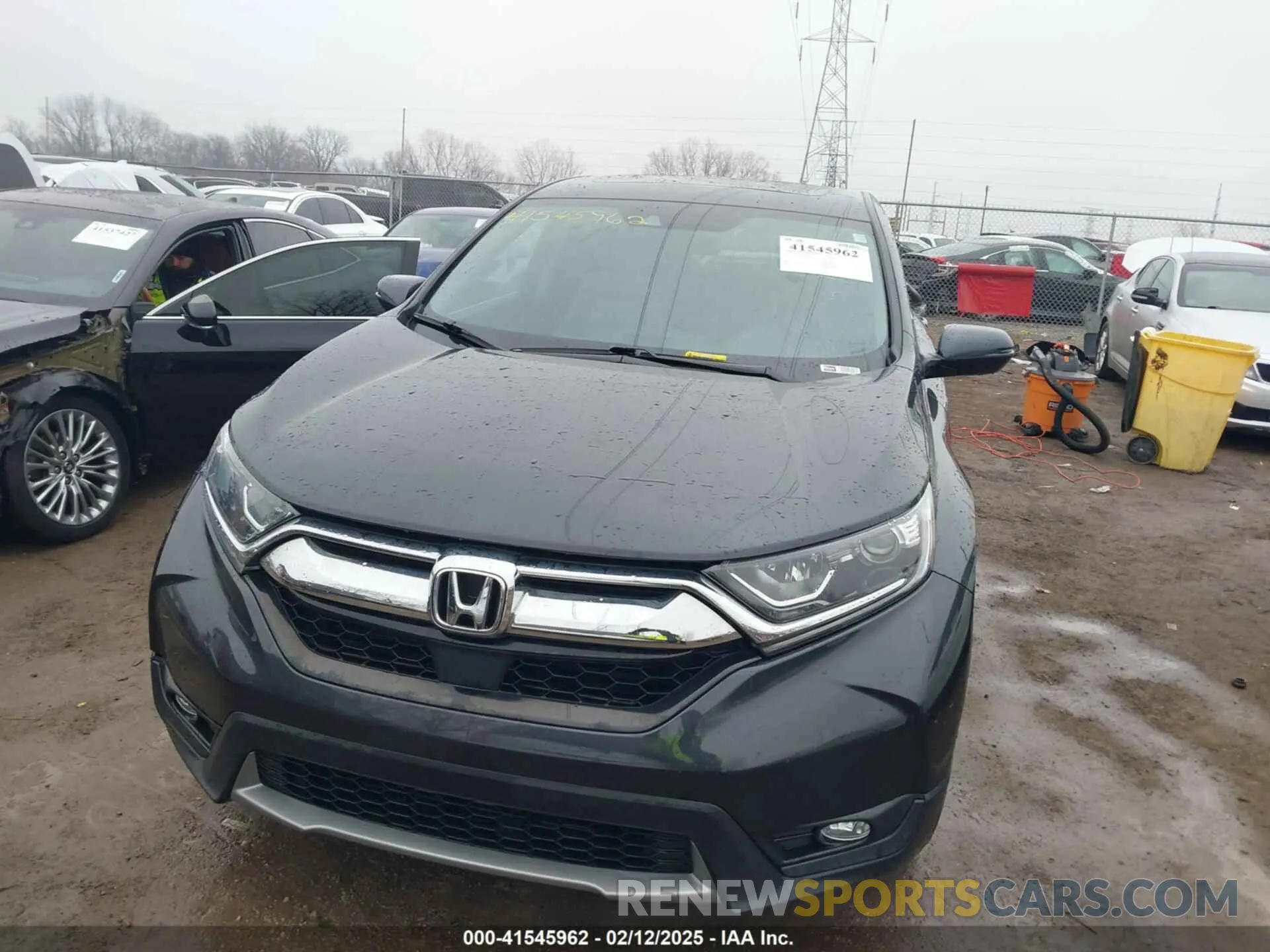 12 fotografías del automóvil dañado 5J6RW2H50KA011430 HONDA CR-V 2019
