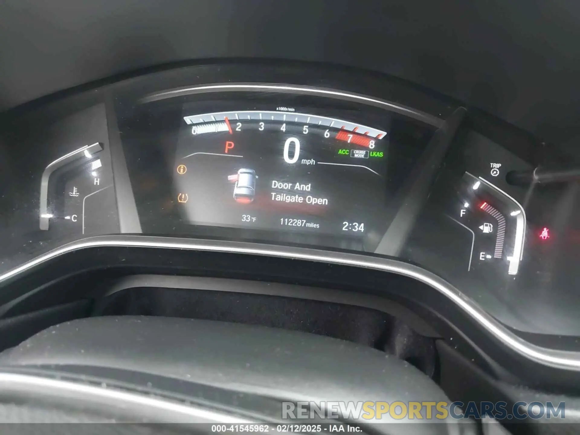 7 fotografías del automóvil dañado 5J6RW2H50KA011430 HONDA CR-V 2019