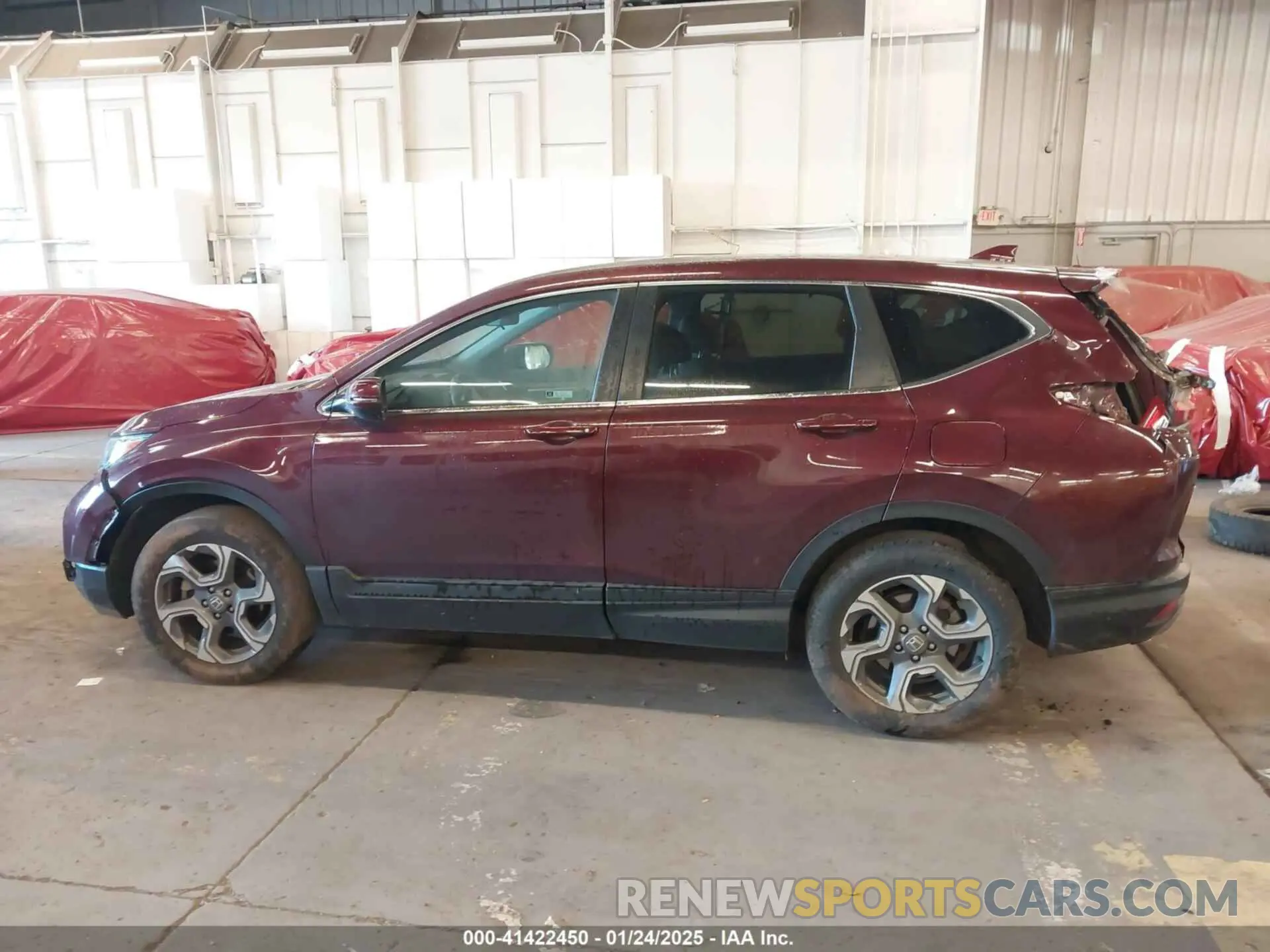15 fotografías del automóvil dañado 5J6RW2H53KL007733 HONDA CR-V 2019